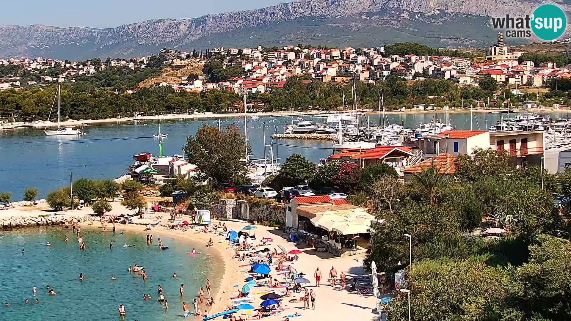 Podstrana Beach Webcam – Live View from Hotel Split