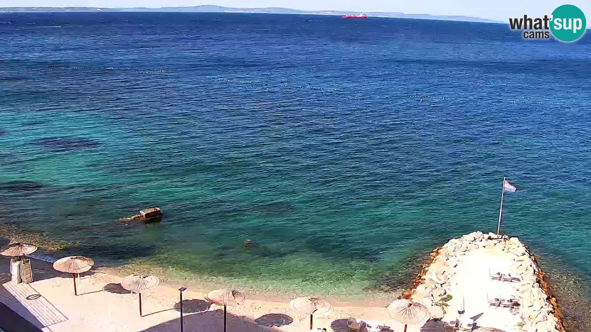 Podstrana Beach Webcam – Live View from Hotel Split