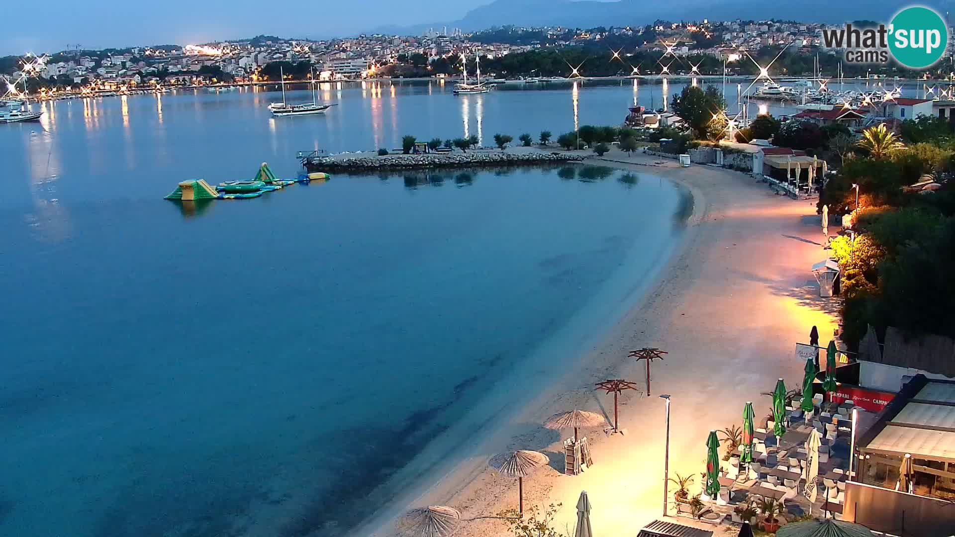 Web kamera Plaža Podstrana – Pogled uživo