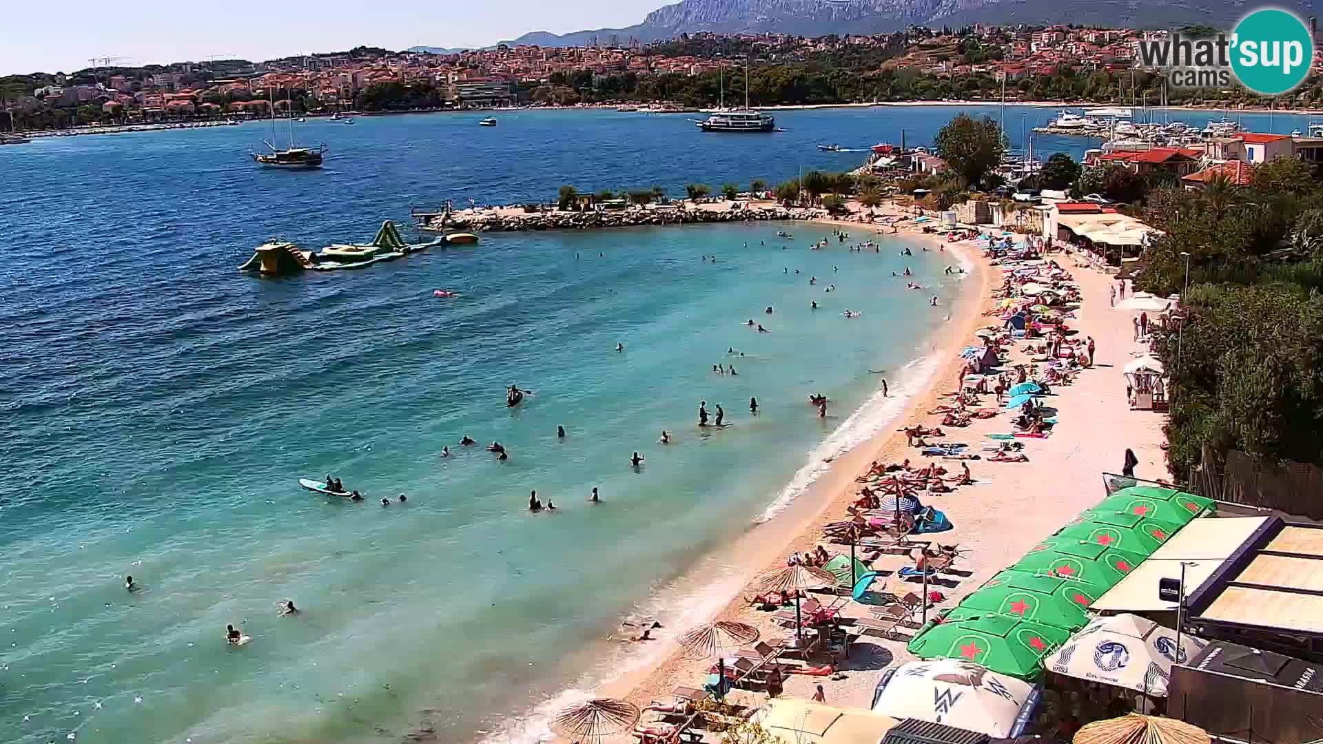 Podstrana Beach Webcam – Live View from Hotel Split