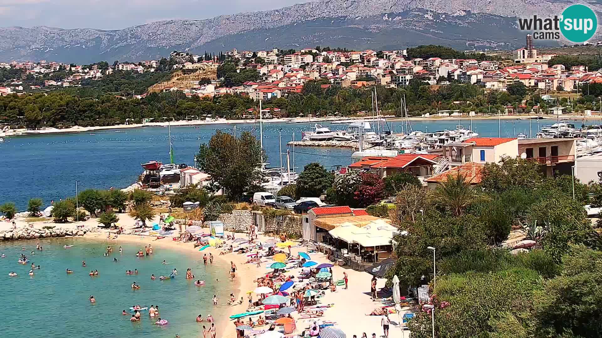 Webcam Spiaggia di Podstrana – Diretta dall’Hotel Split