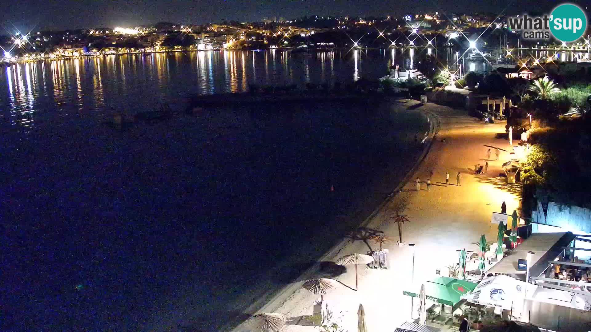 Web kamera Plaža Podstrana – Pogled uživo