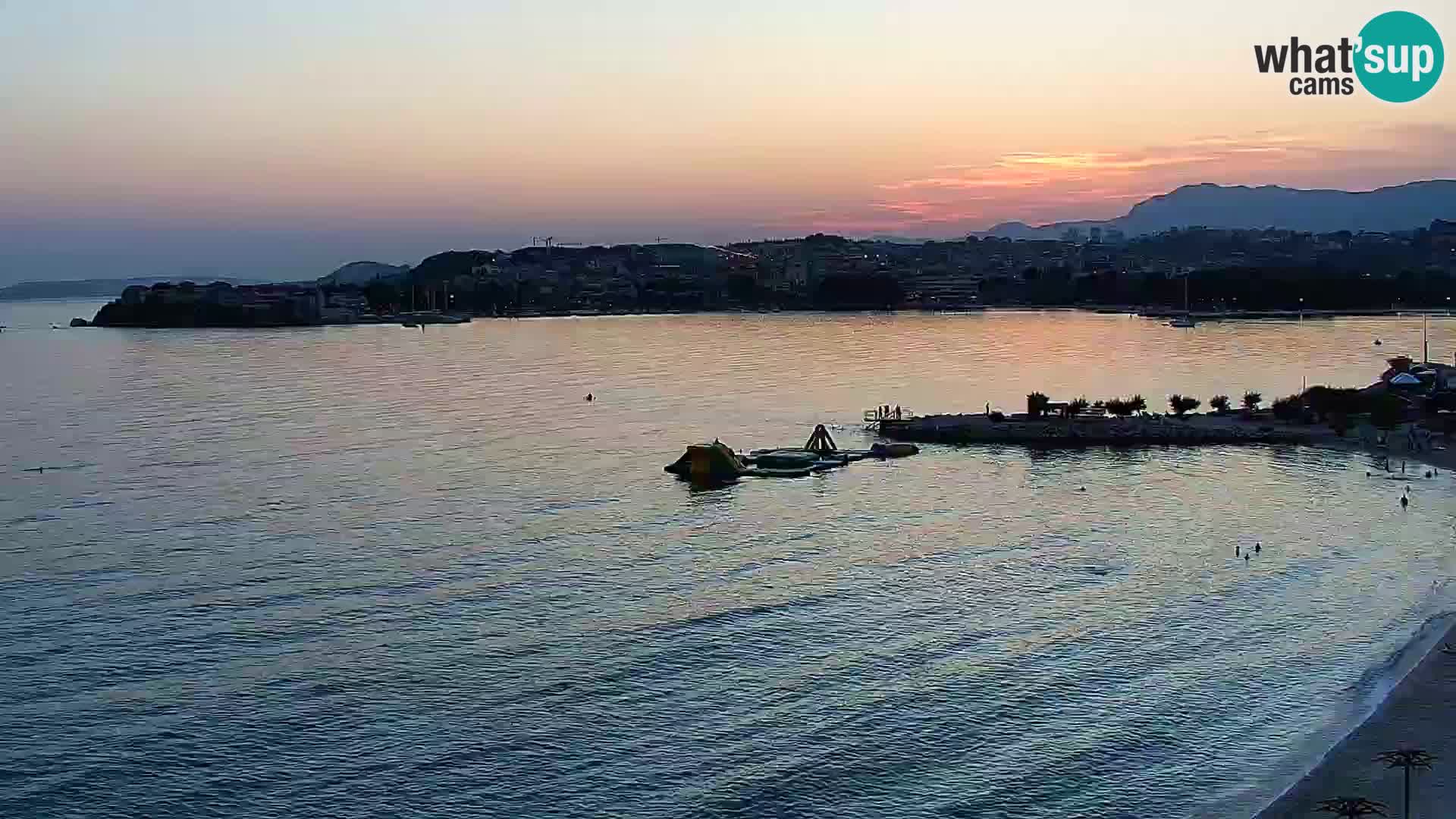 Podstrana Strand Webcam – Liveblick vom Hotel Split
