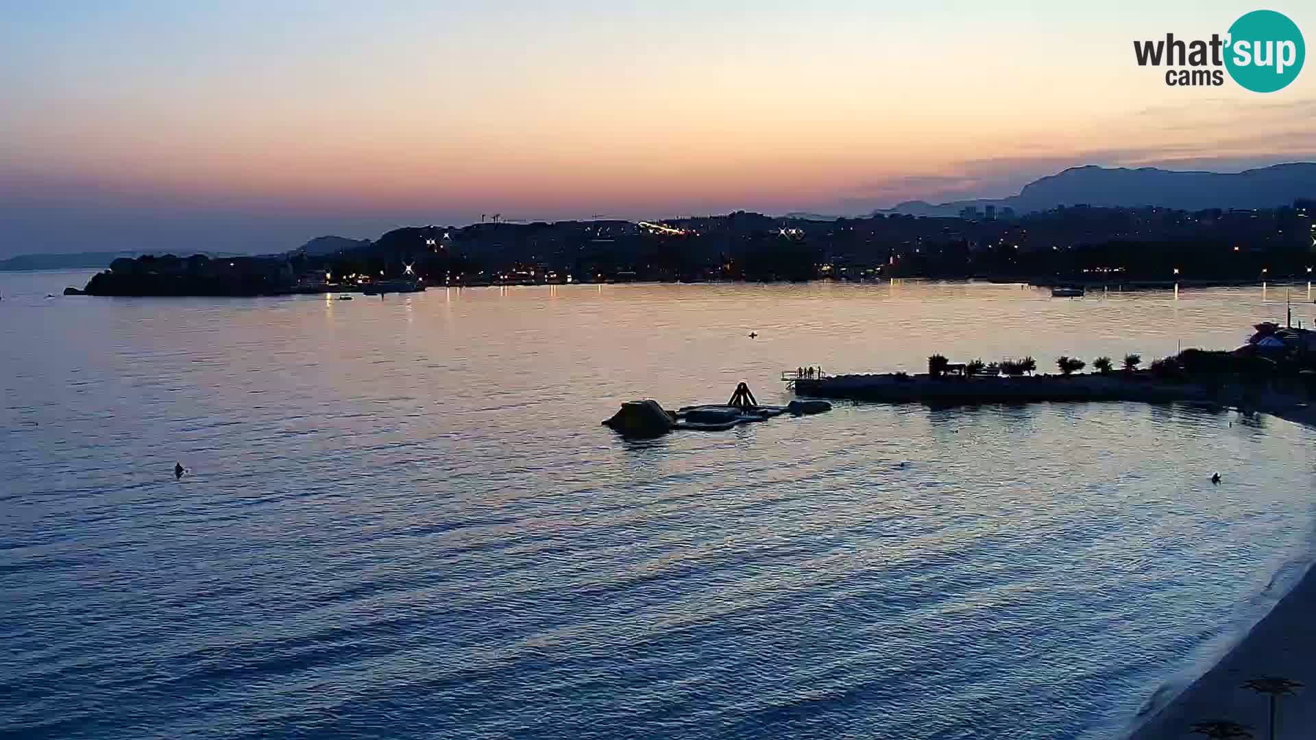 Podstrana Strand Webcam – Liveblick vom Hotel Split