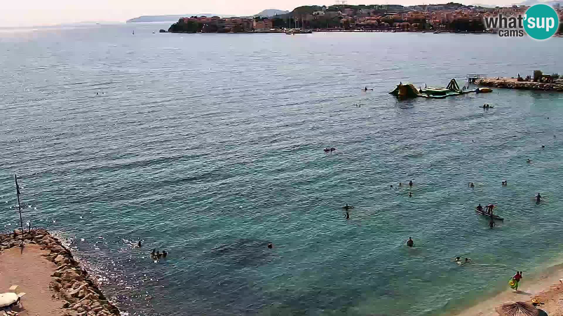 Webcam plage de Podstrana – Vue en direct depuis Hotel Split