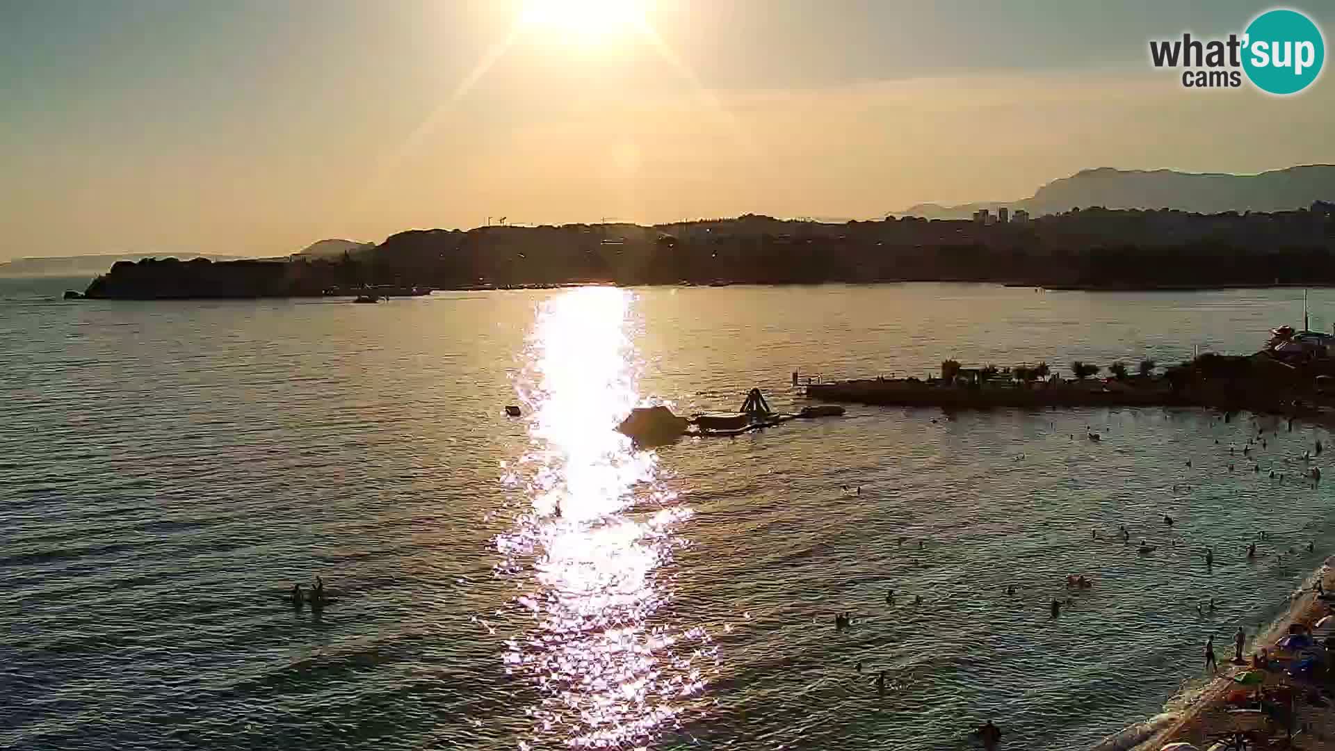 Webcam Playa de Podstrana – Vista en directo desde Hotel Split
