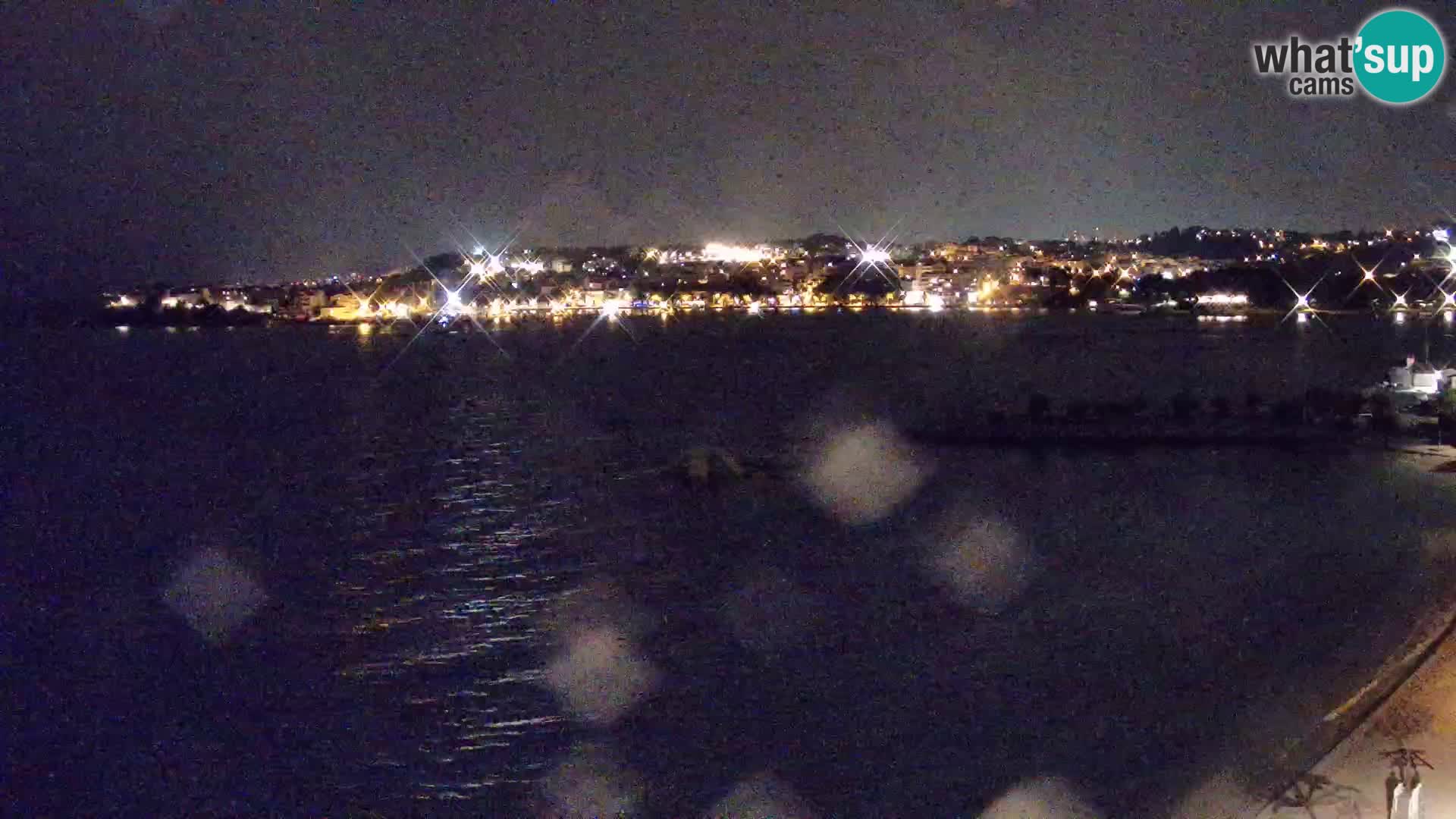Webcam plage de Podstrana – Vue en direct depuis Hotel Split