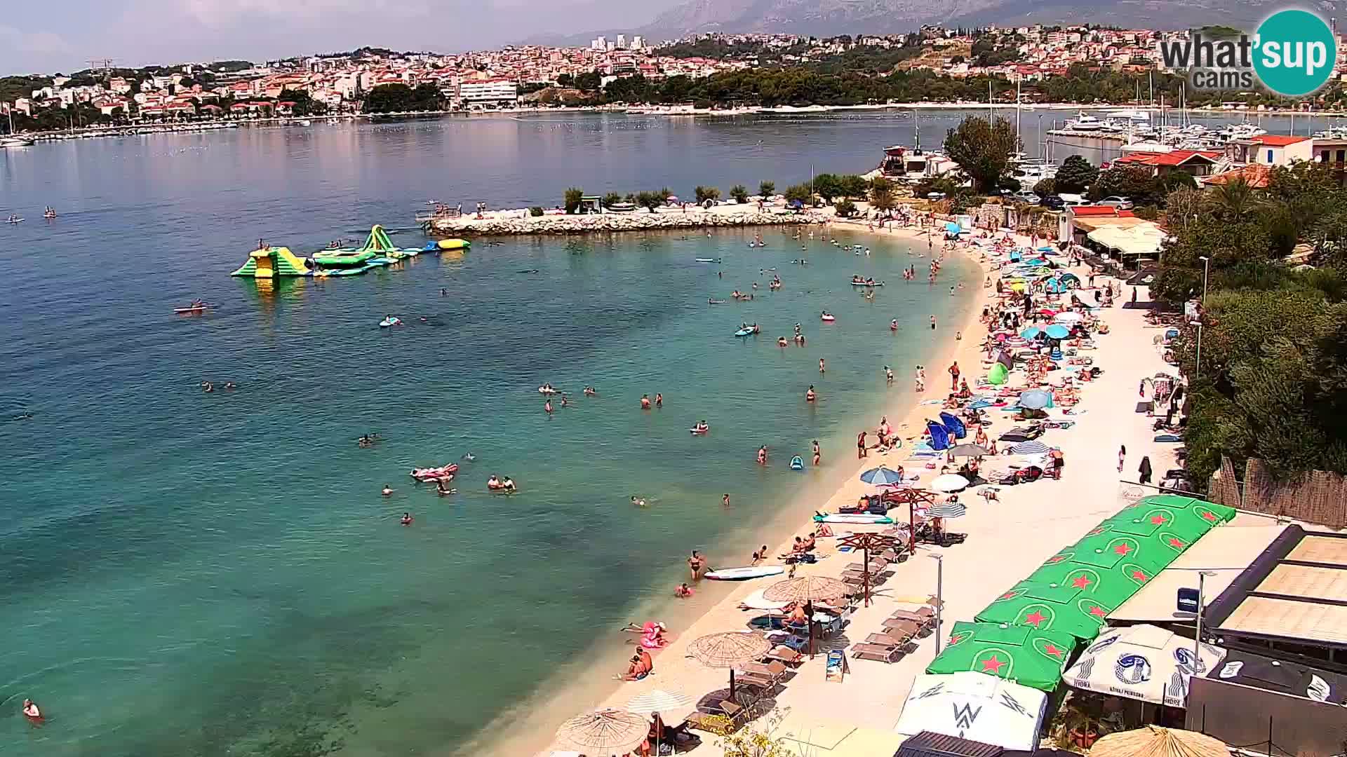 Webcam Spiaggia di Podstrana – Diretta dall’Hotel Split