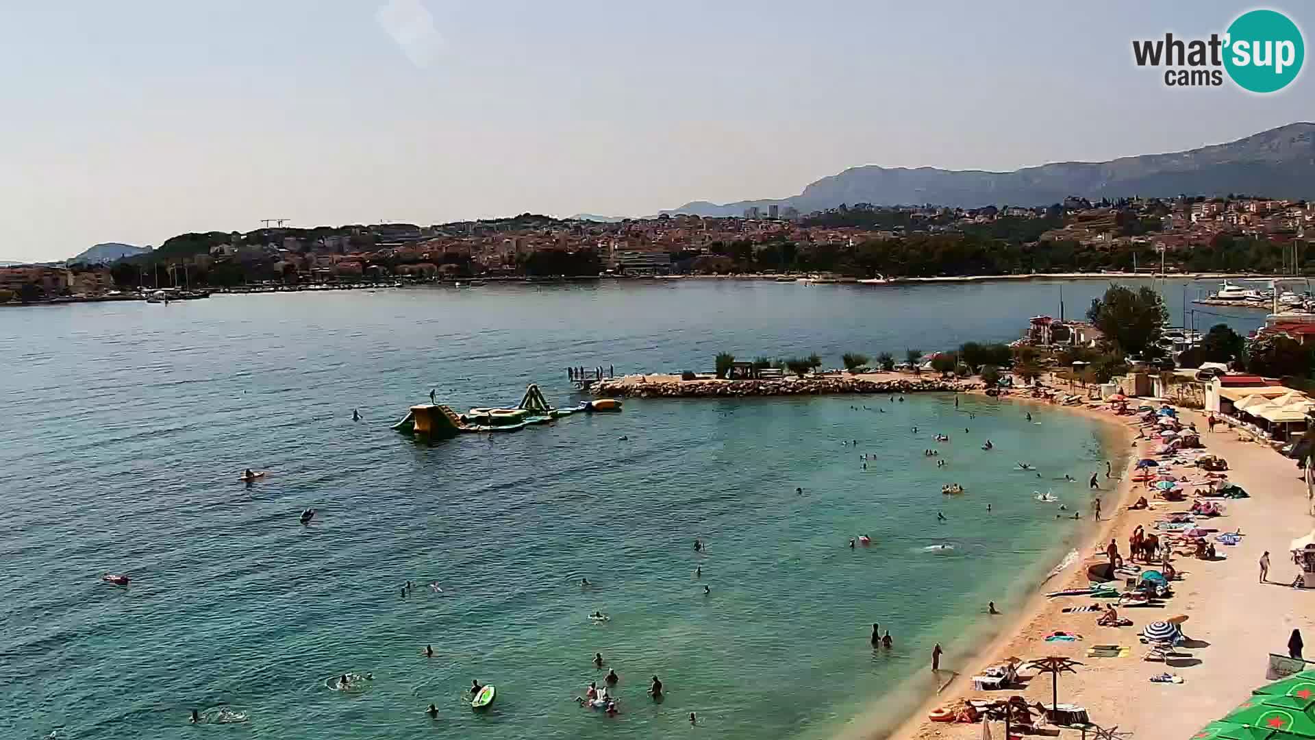 Webcam Playa de Podstrana – Vista en directo desde Hotel Split