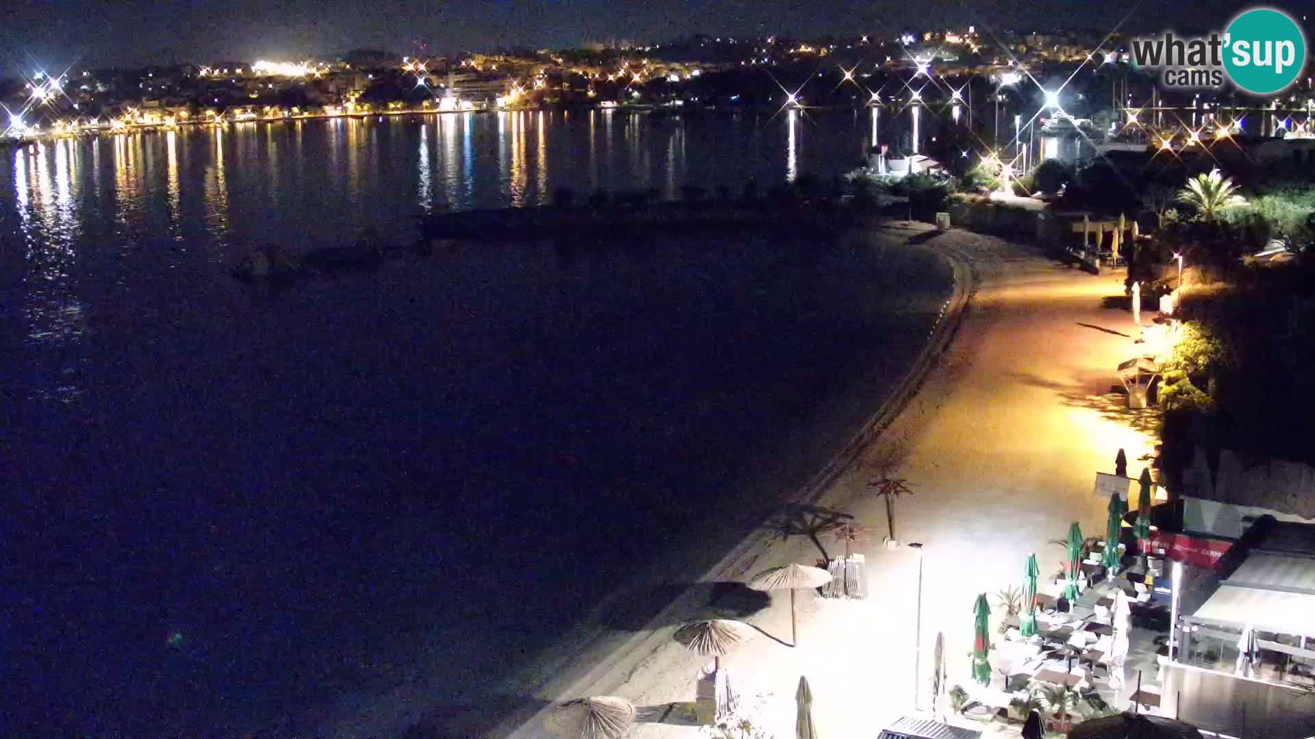 Web kamera Plaža Podstrana – Pogled uživo