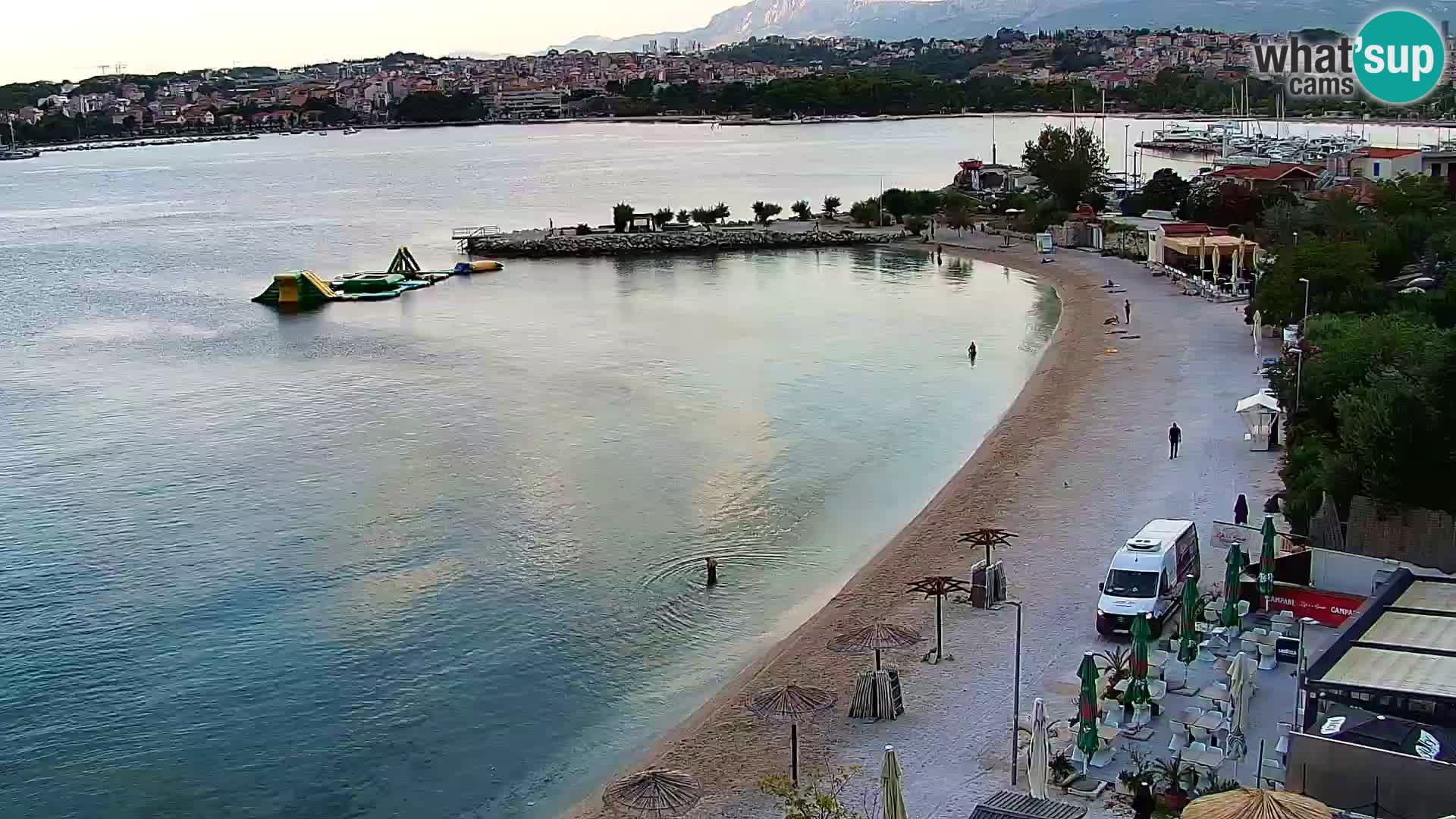 Webcam Playa de Podstrana – Vista en directo desde Hotel Split