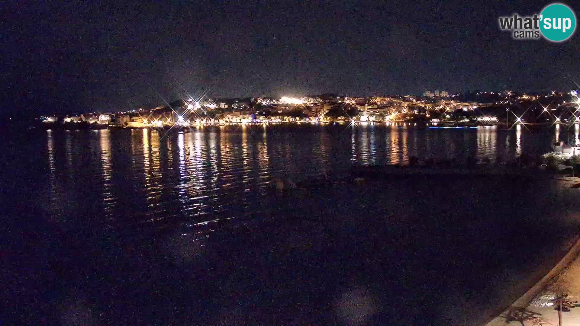 Webcam plage de Podstrana – Vue en direct depuis Hotel Split