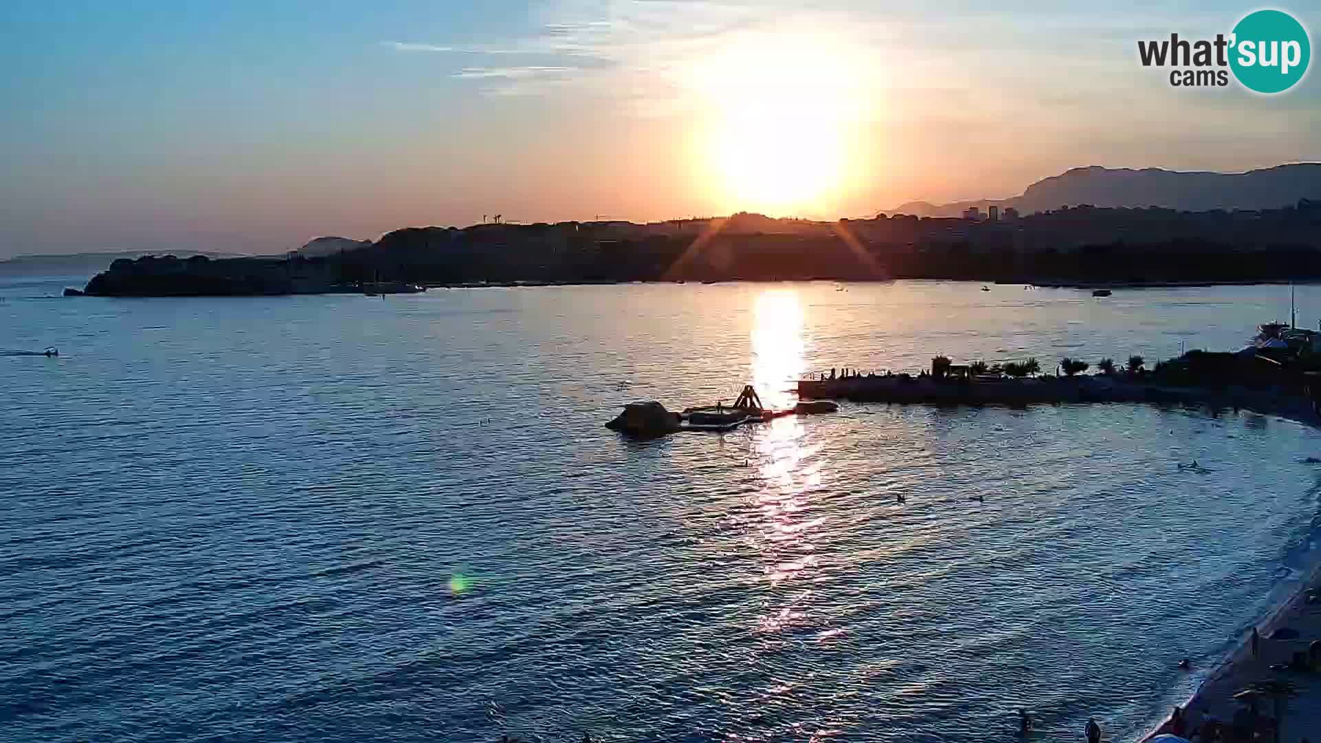 Webcam Playa de Podstrana – Vista en directo desde Hotel Split