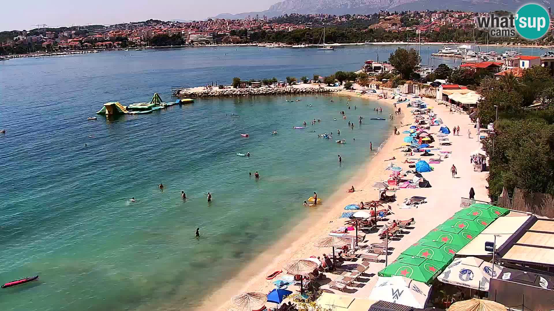 Podstrana Strand Webcam – Liveblick vom Hotel Split