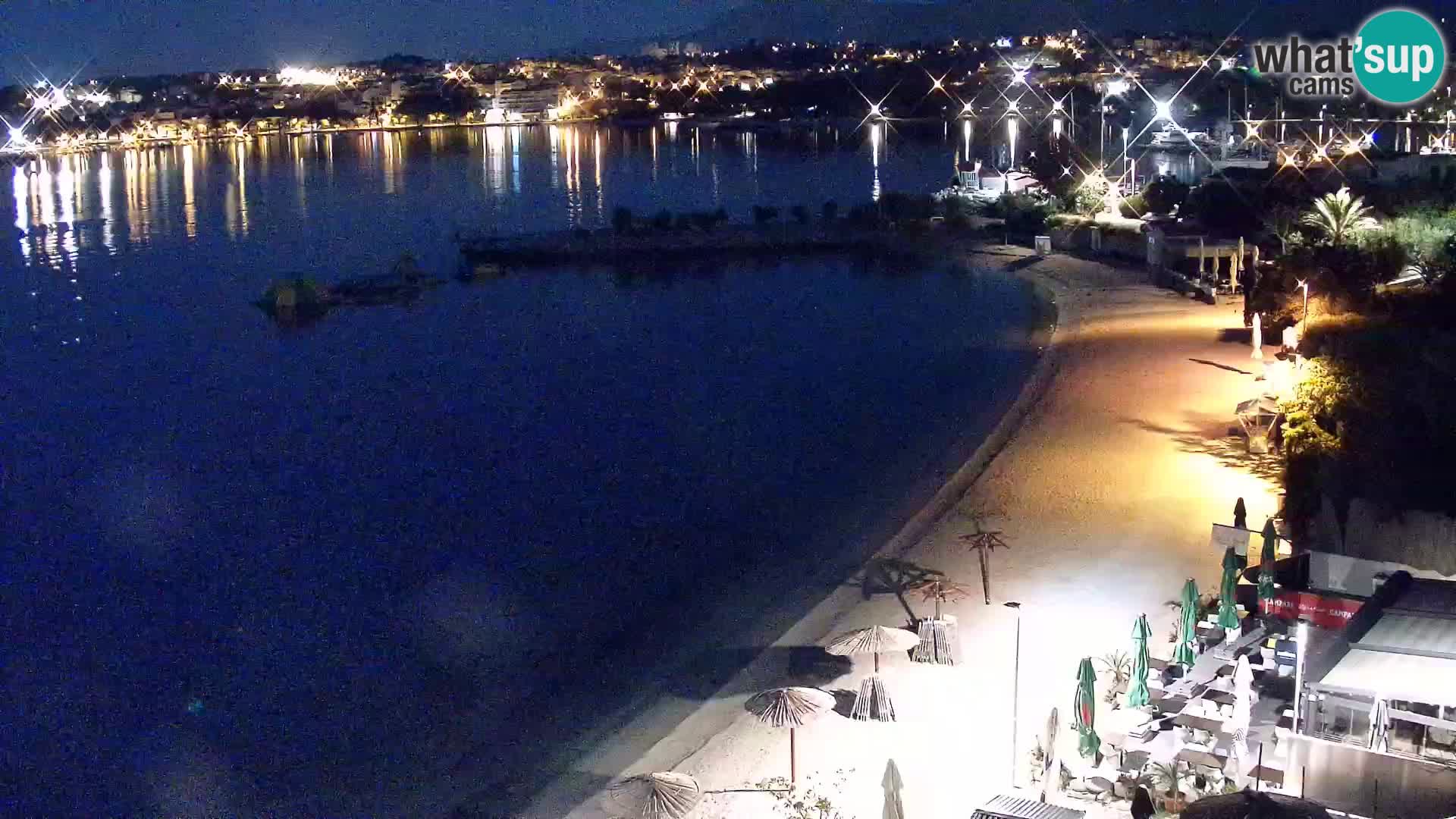 Web kamera Plaža Podstrana – Pogled uživo