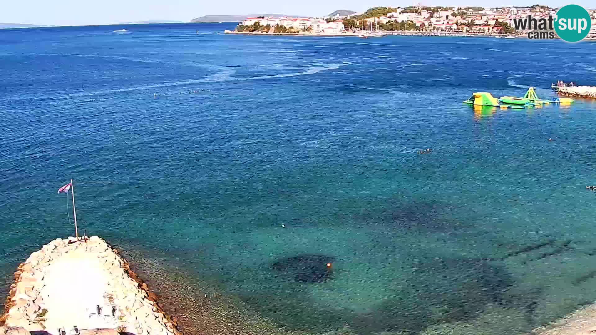 Web kamera Plaža Podstrana – Pogled uživo