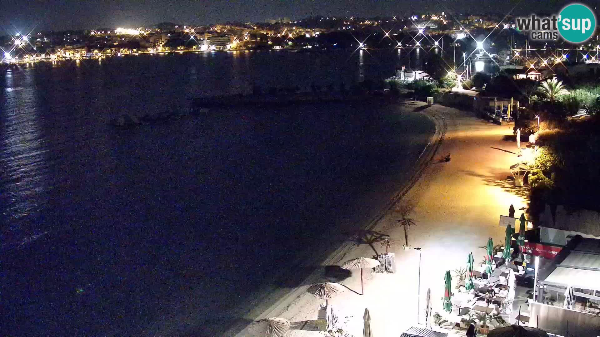 Spletna kamera Plaža Podstrana – Pogled v živo
