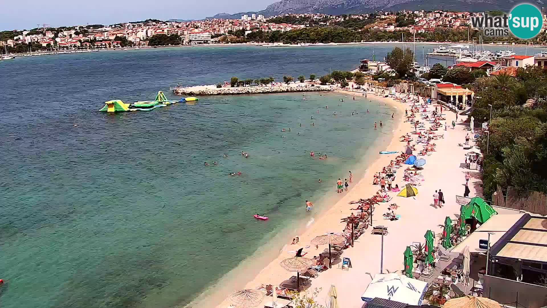 Web kamera Plaža Podstrana – Pogled uživo