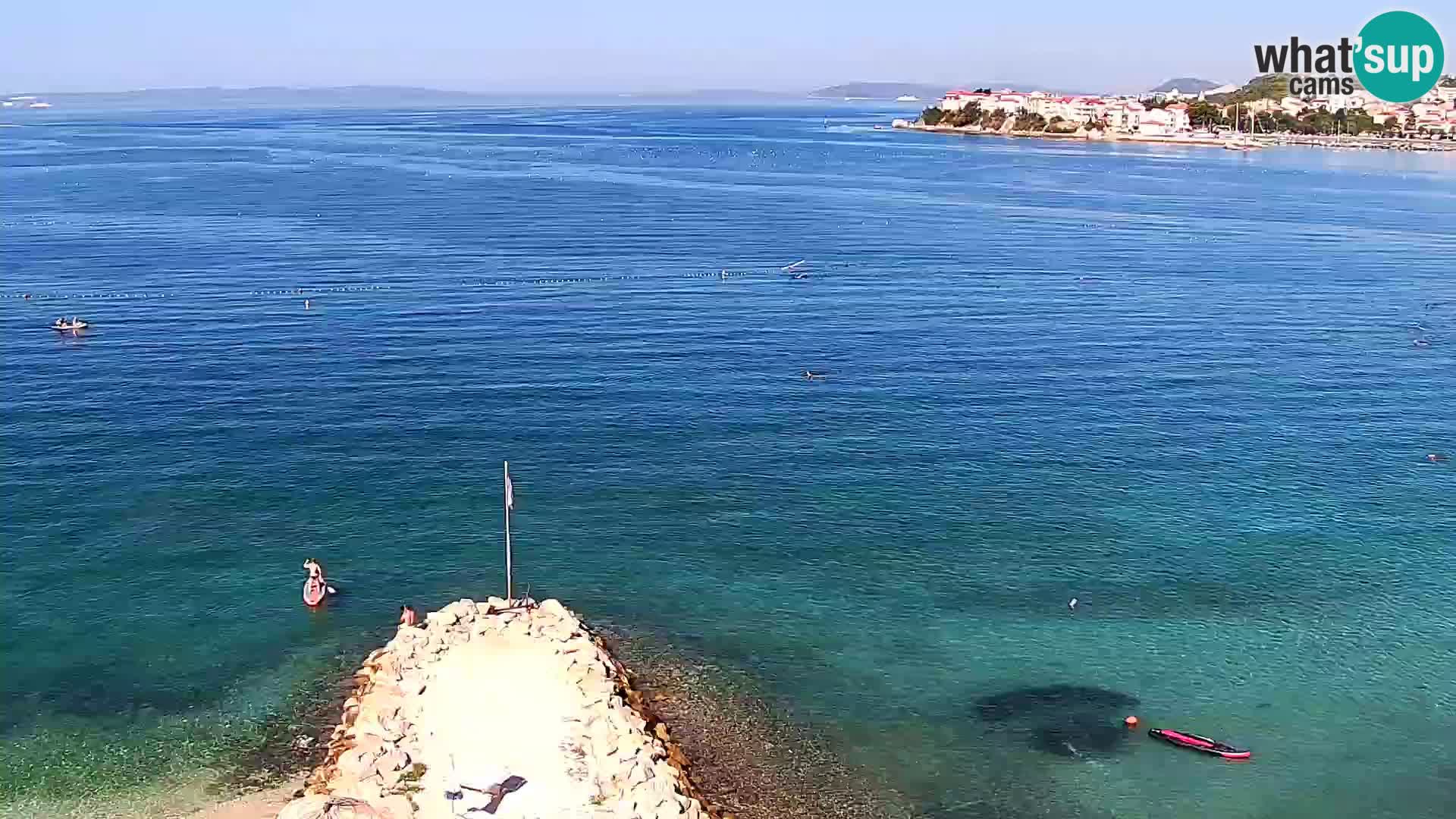 Webcam Playa de Podstrana – Vista en directo desde Hotel Split