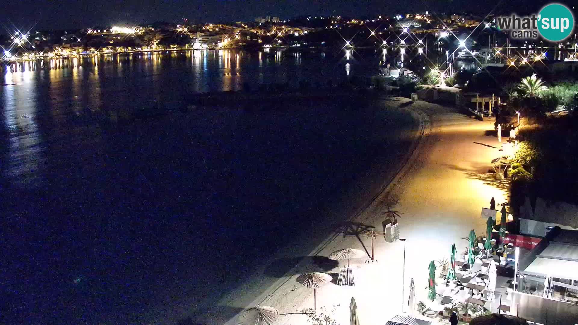 Webcam plage de Podstrana – Vue en direct depuis Hotel Split
