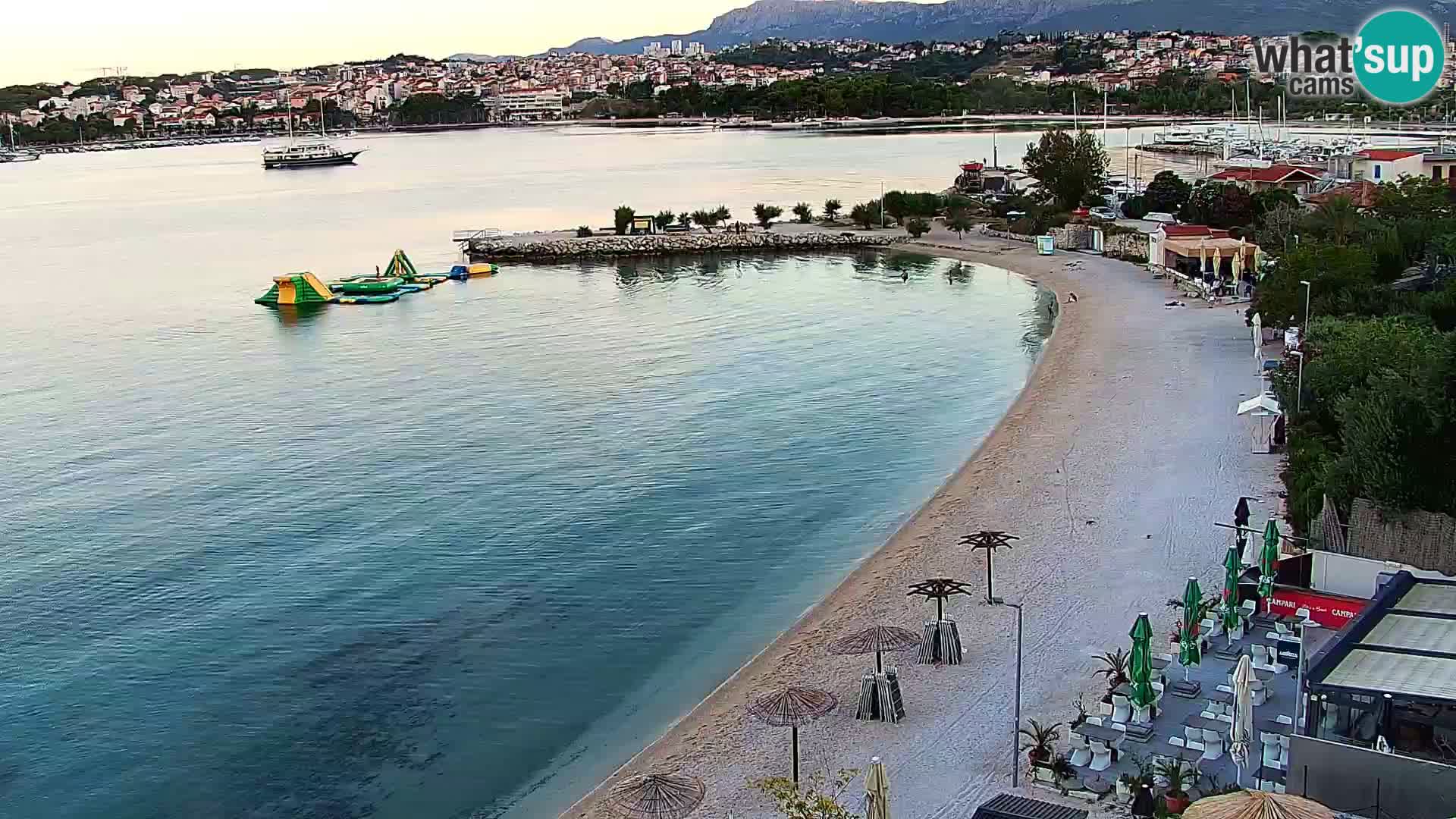 Web kamera Plaža Podstrana – Pogled uživo