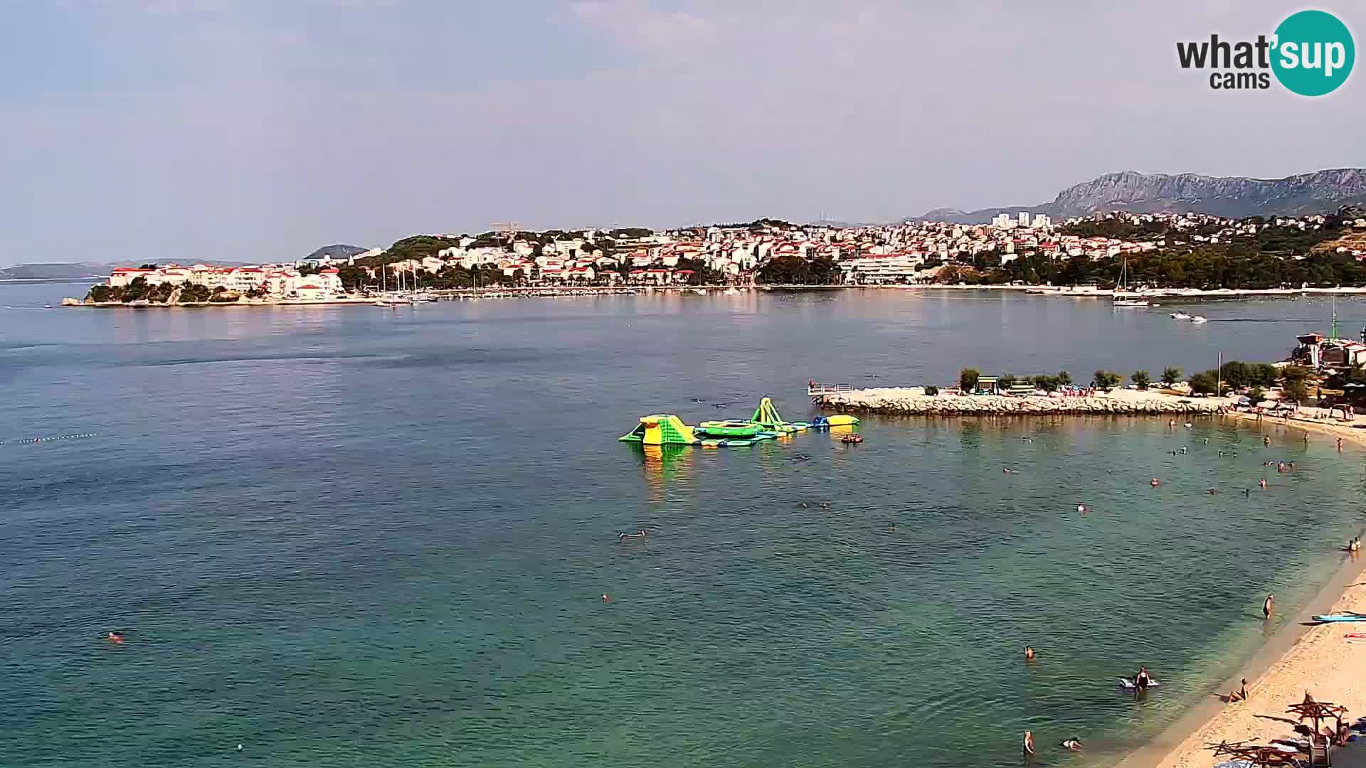 Web kamera Plaža Podstrana – Pogled uživo