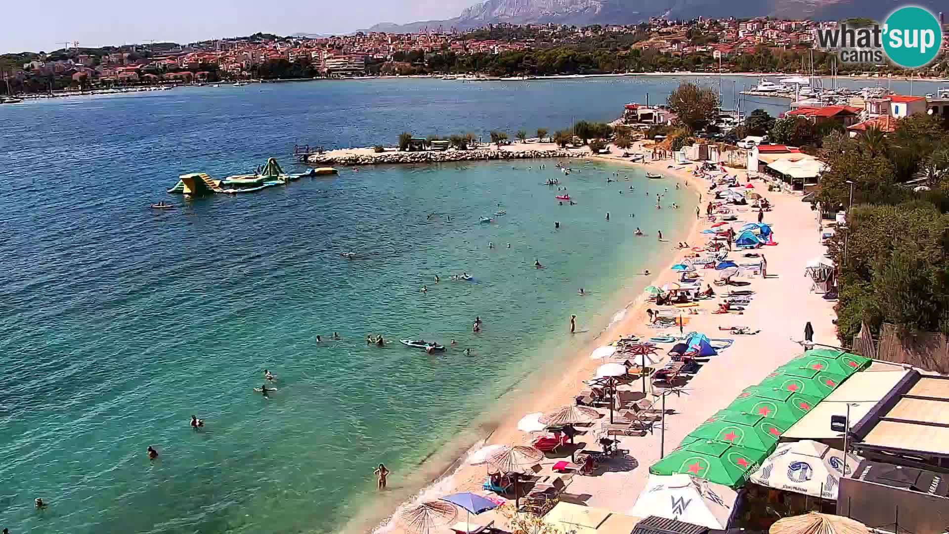 Podstrana Strand Webcam – Liveblick vom Hotel Split