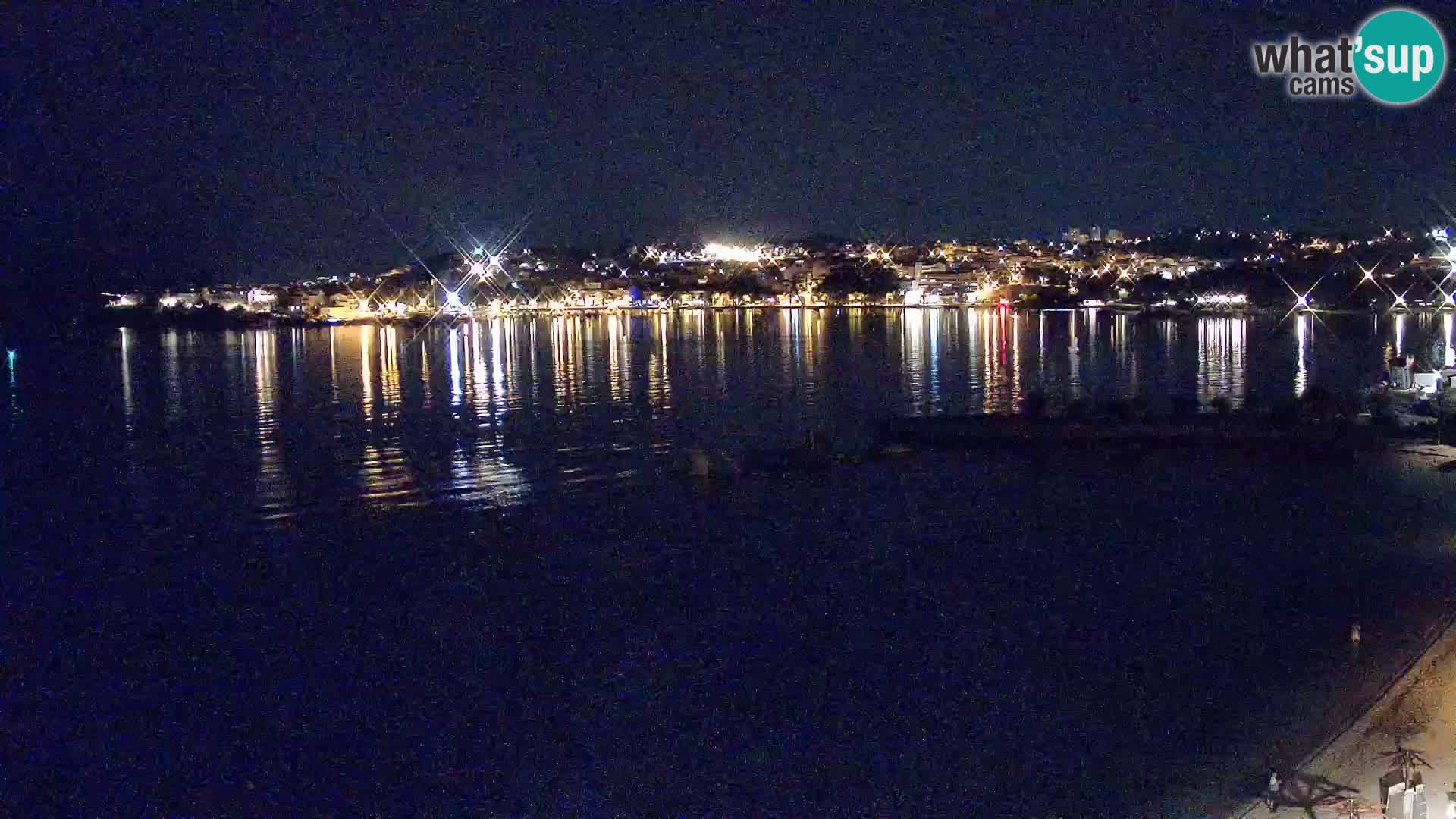 Webcam plage de Podstrana – Vue en direct depuis Hotel Split