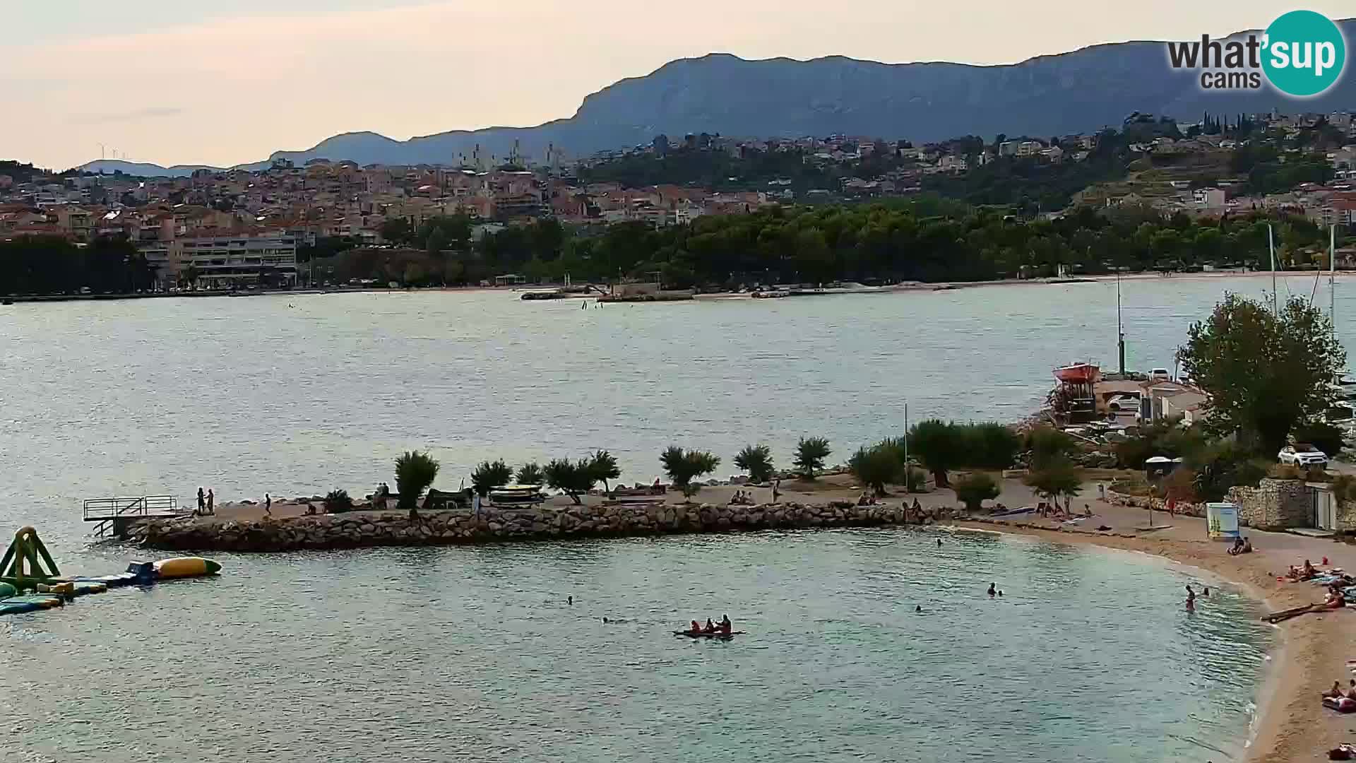 Webcam plage de Podstrana – Vue en direct depuis Hotel Split