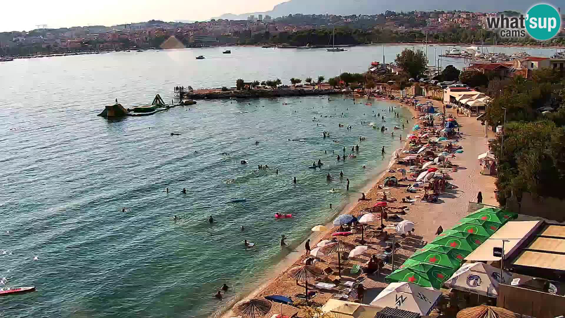 Webcam Playa de Podstrana – Vista en directo desde Hotel Split
