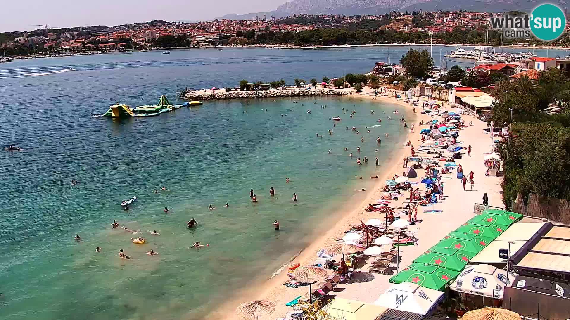 Podstrana Beach Webcam – Live View from Hotel Split
