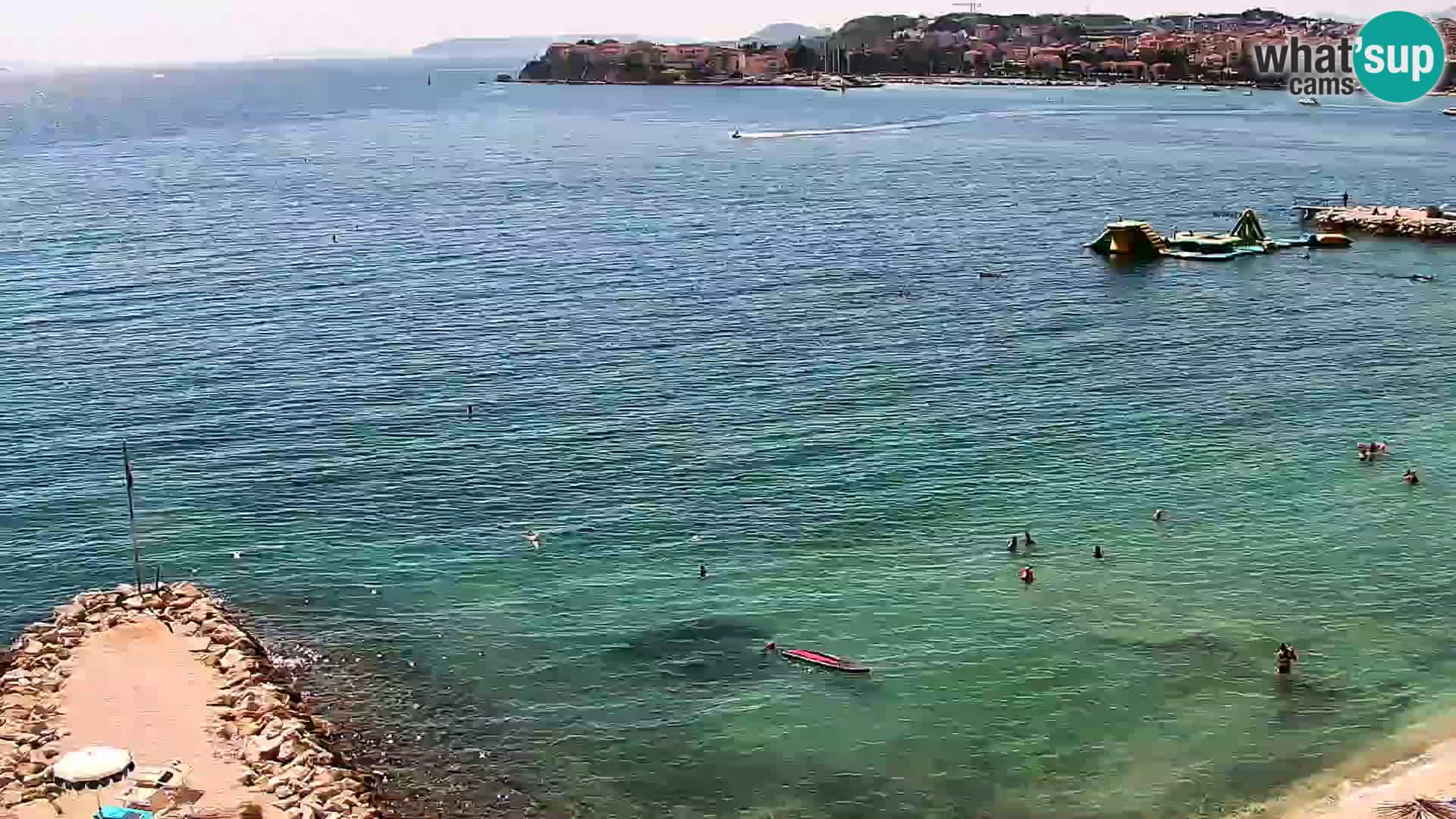 Web kamera Plaža Podstrana – Pogled uživo