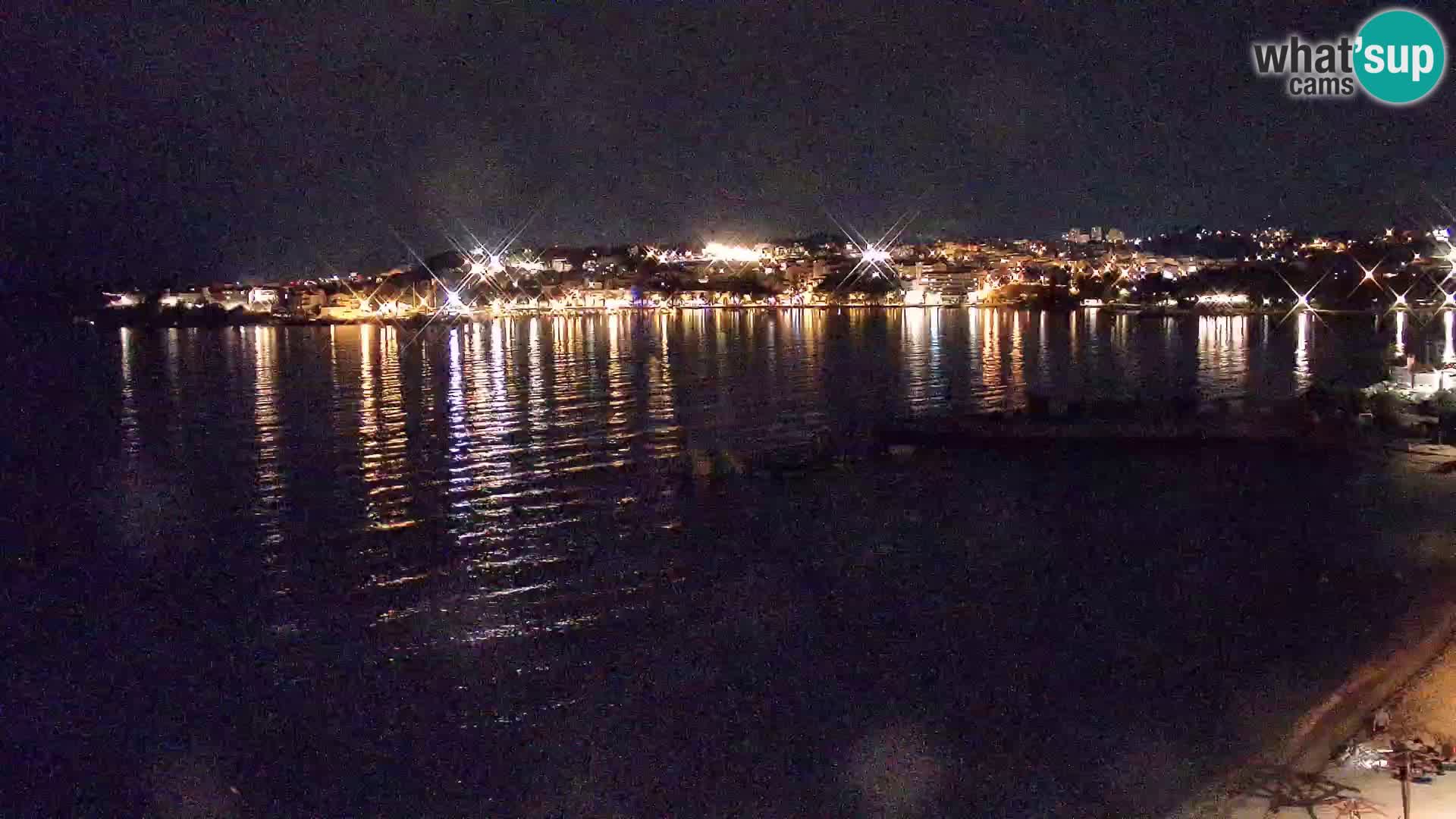 Webcam Playa de Podstrana – Vista en directo desde Hotel Split
