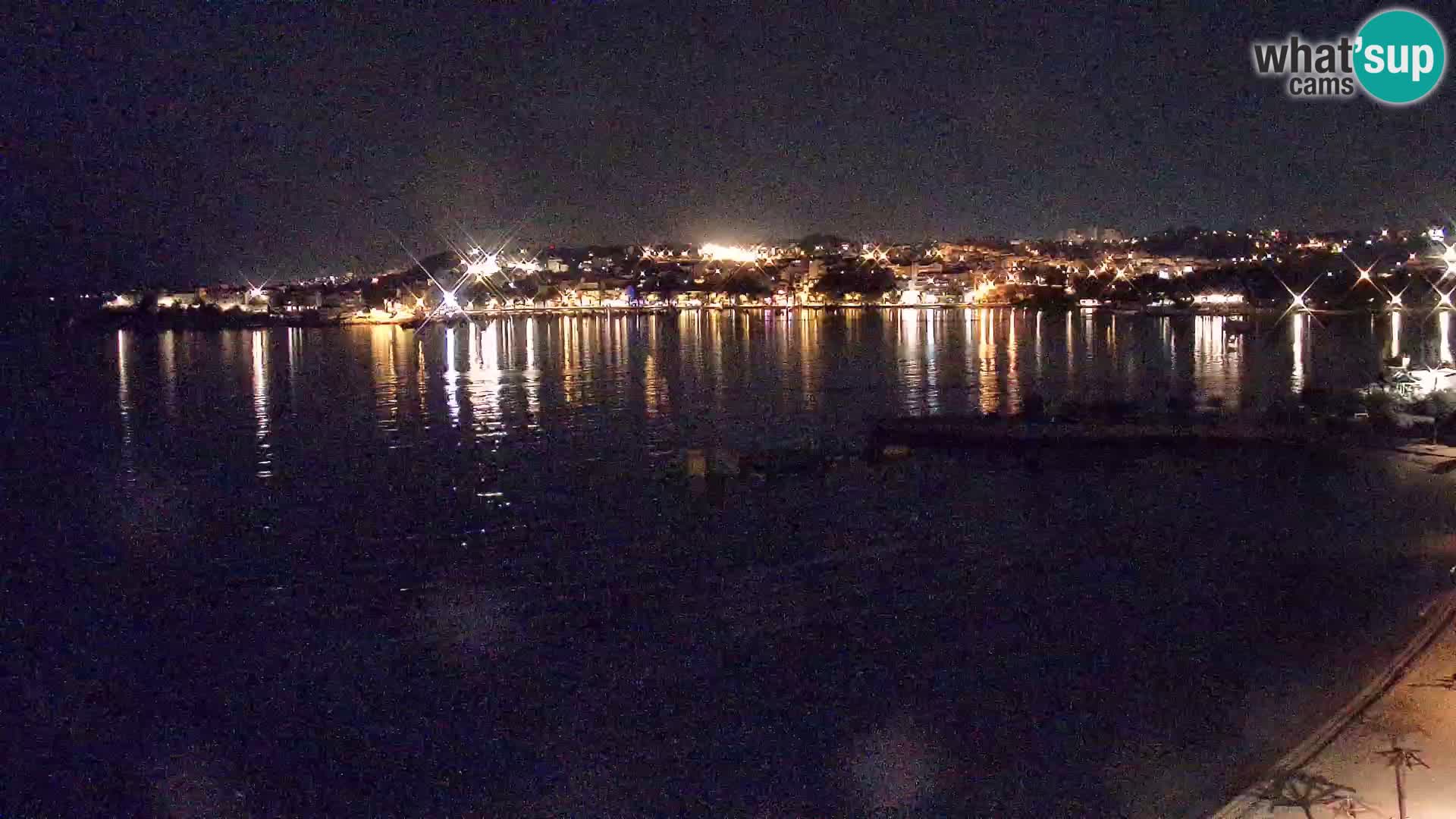 Webcam Playa de Podstrana – Vista en directo desde Hotel Split