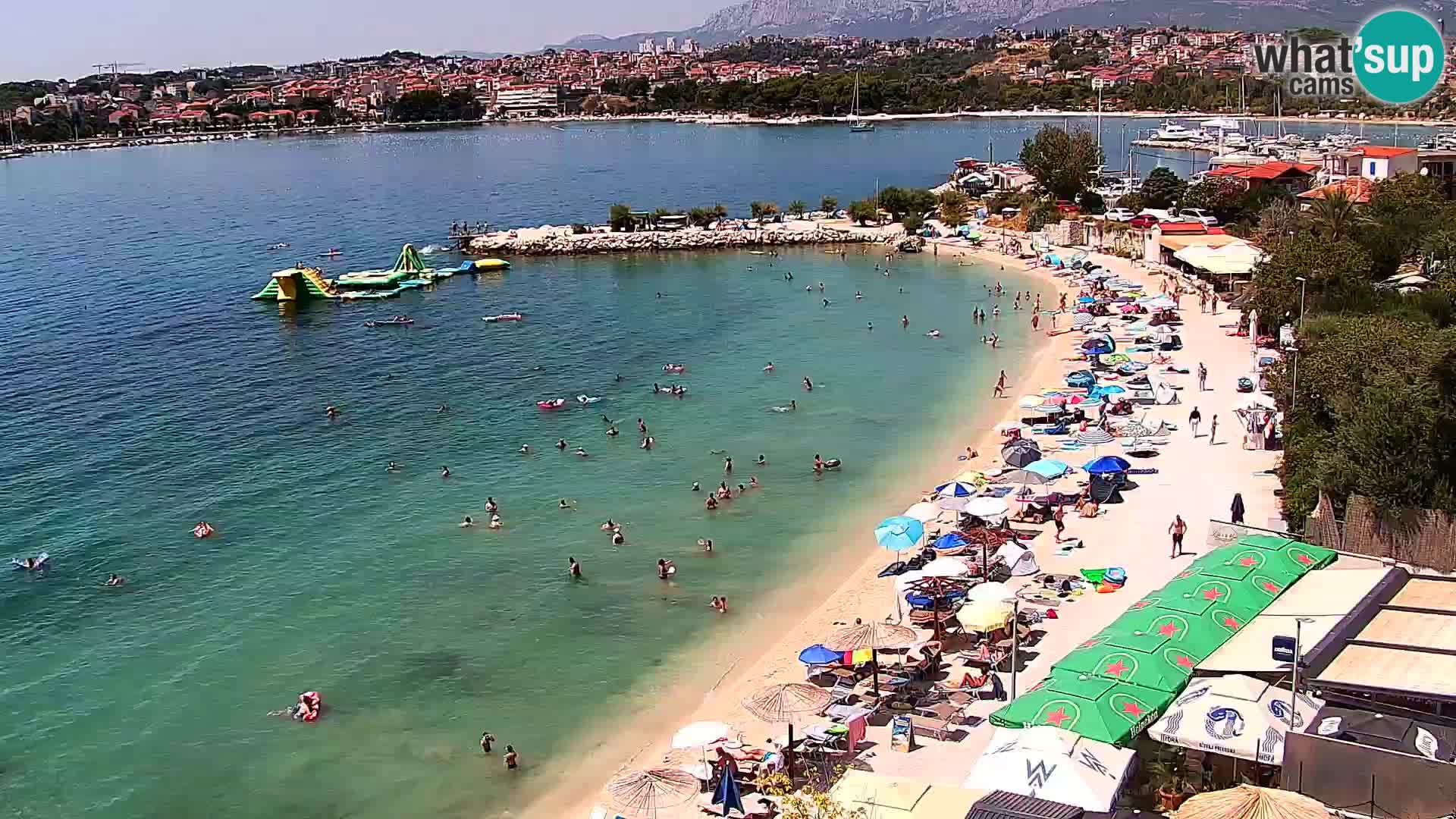 Podstrana Strand Webcam – Liveblick vom Hotel Split