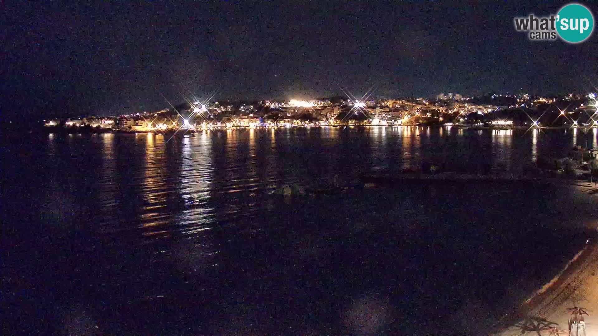 Webcam plage de Podstrana – Vue en direct depuis Hotel Split