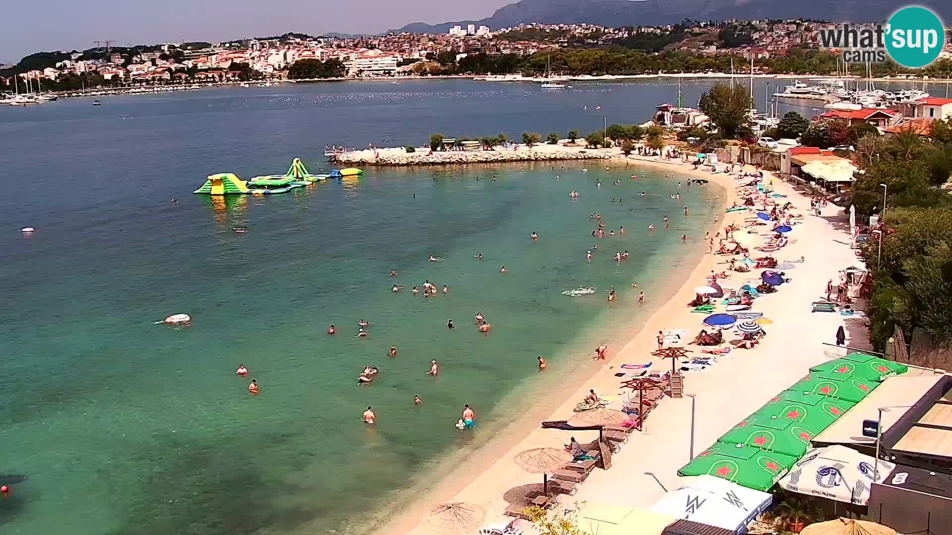 Podstrana Beach Webcam – Live View from Hotel Split