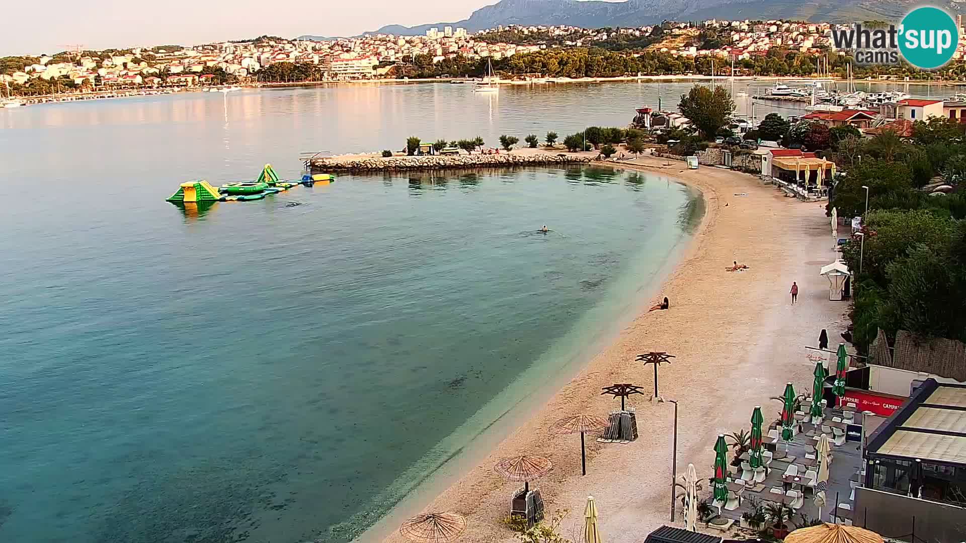 Podstrana Strand Webcam – Liveblick vom Hotel Split