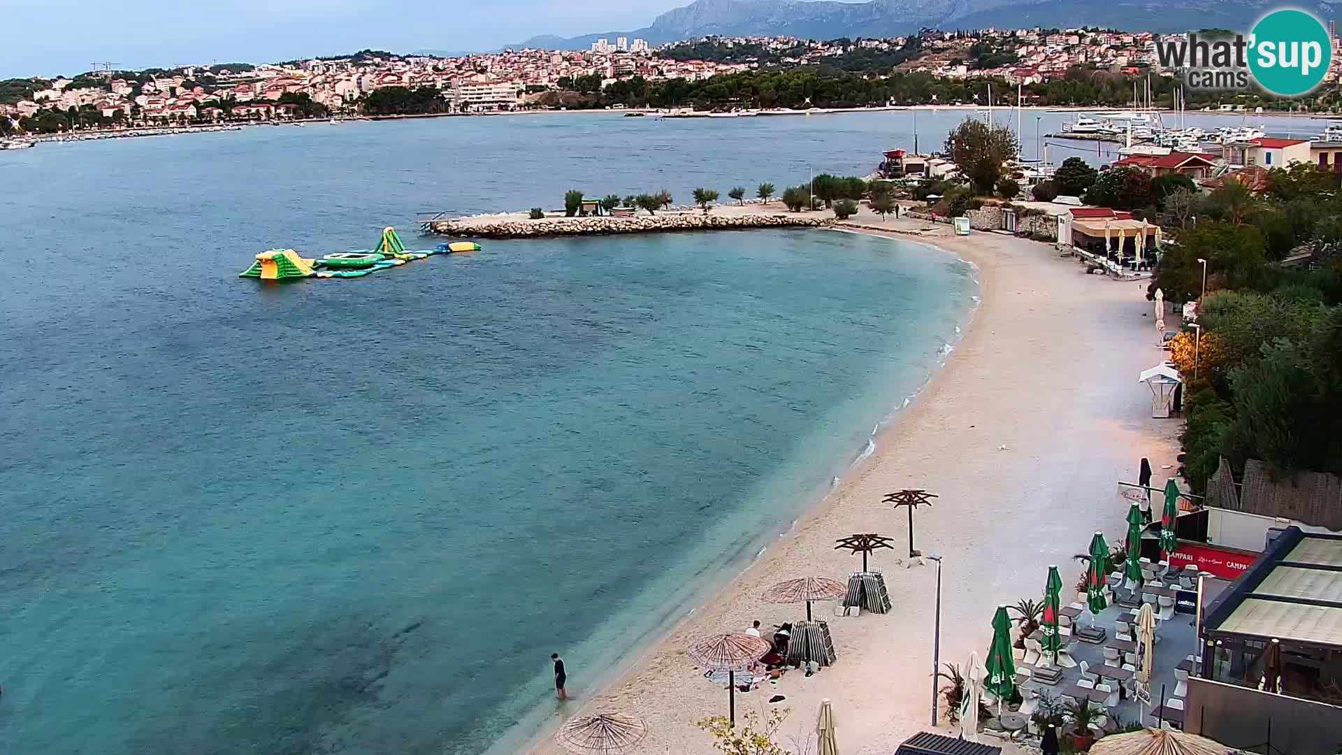 Webcam Playa de Podstrana – Vista en directo desde Hotel Split