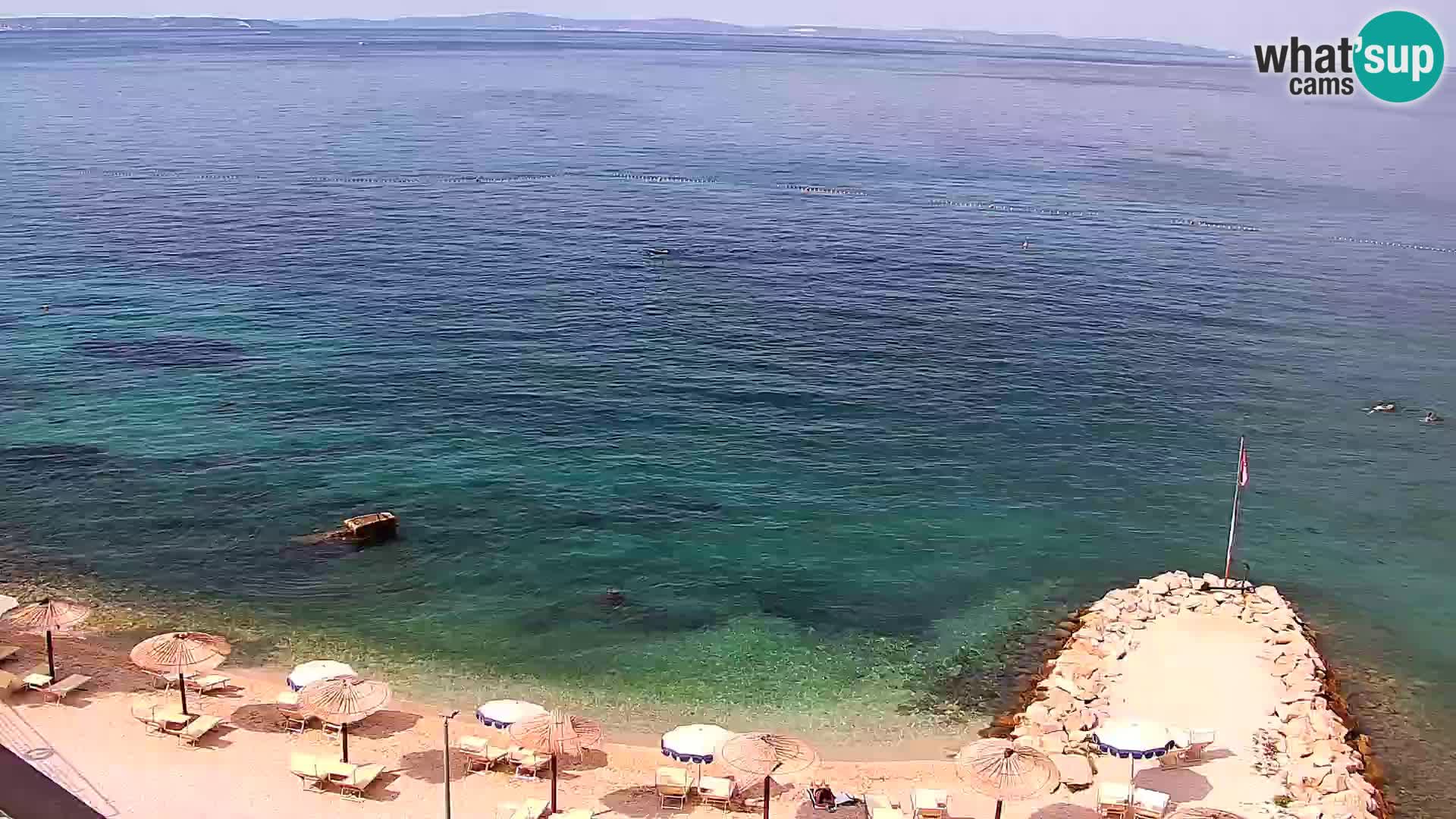 Webcam Spiaggia di Podstrana – Diretta dall’Hotel Split