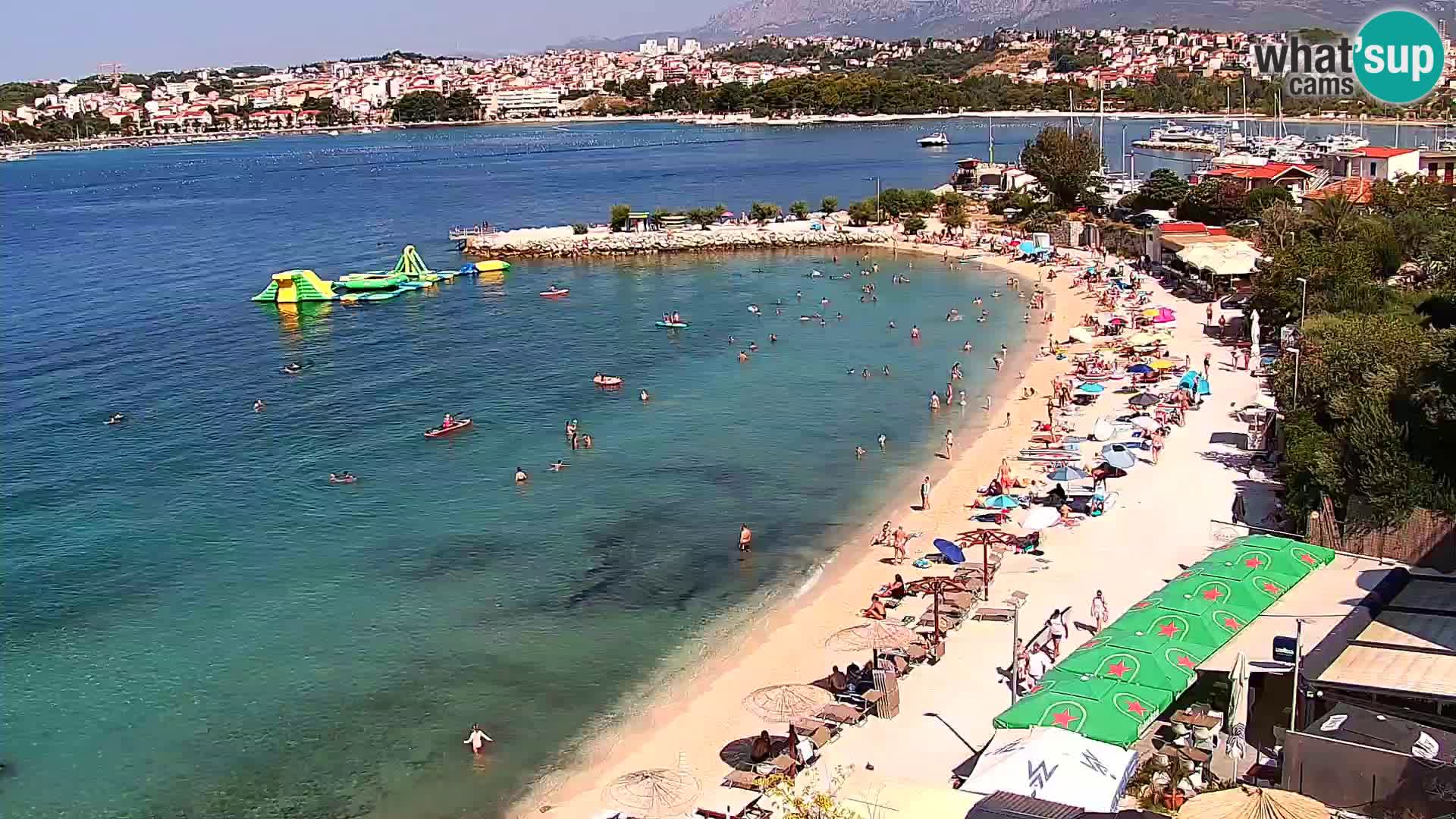 Webcam Spiaggia di Podstrana – Diretta dall’Hotel Split
