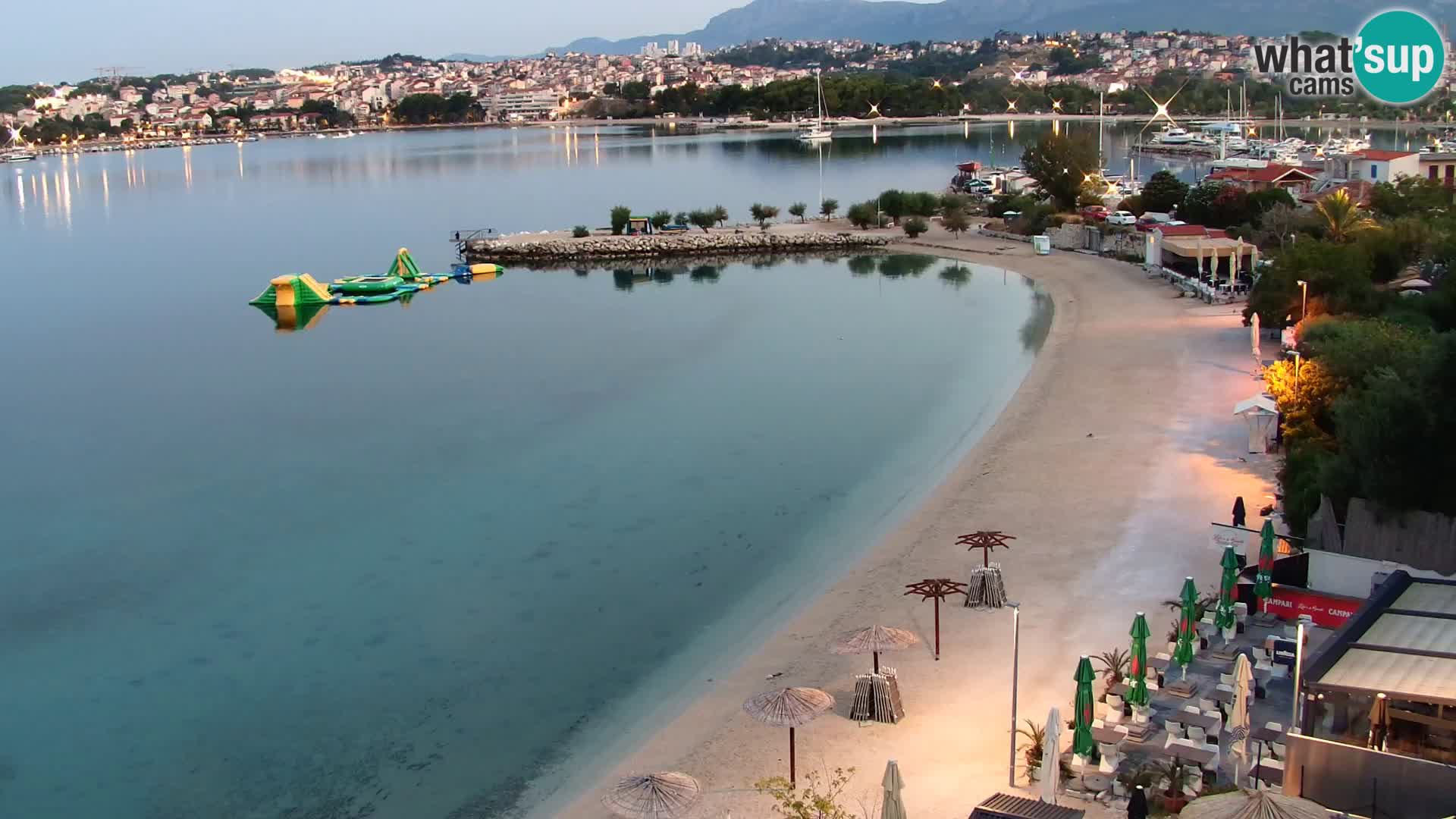 Web kamera Plaža Podstrana – Pogled uživo