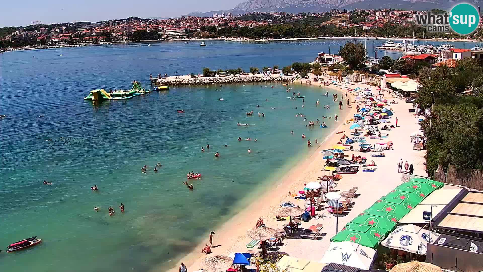 Podstrana Strand Webcam – Liveblick vom Hotel Split
