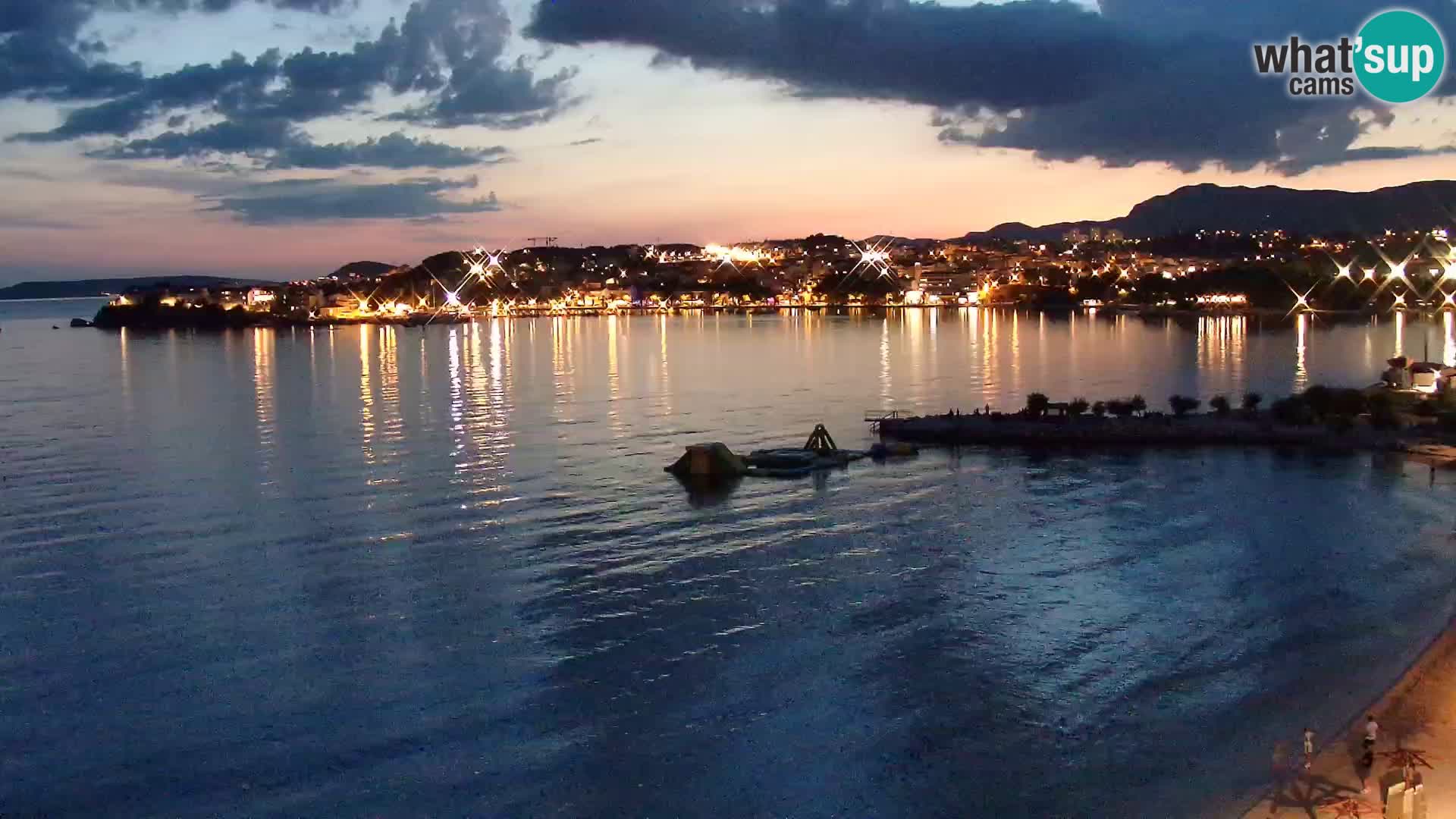 Podstrana Strand Webcam – Liveblick vom Hotel Split