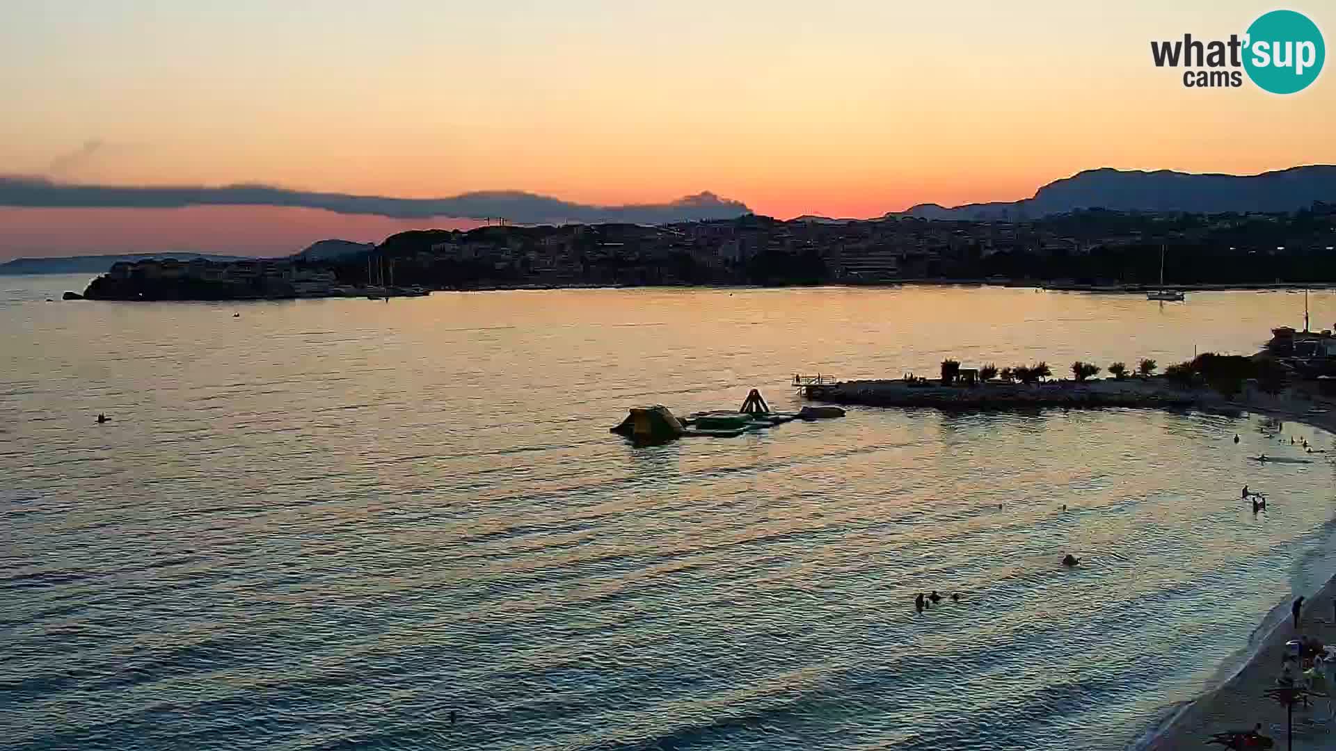 Webcam Playa de Podstrana – Vista en directo desde Hotel Split
