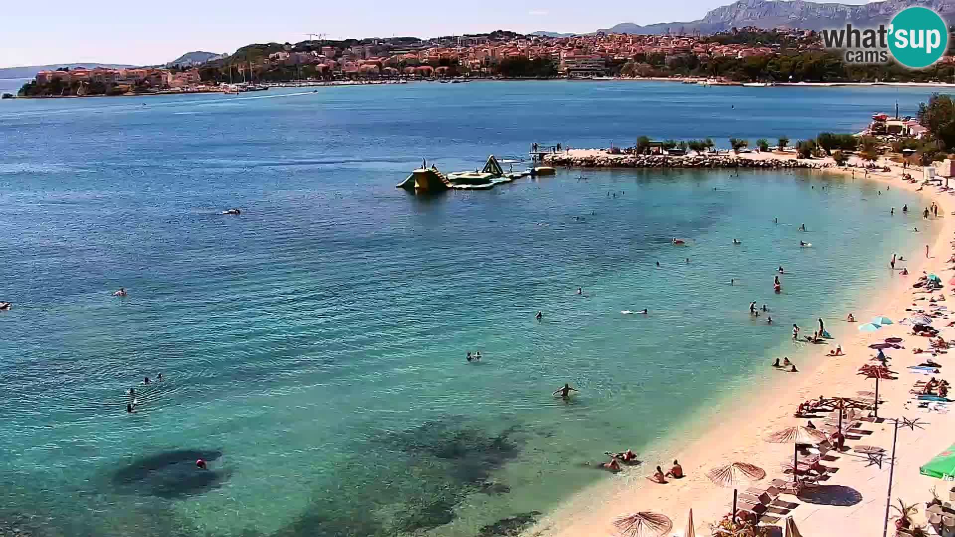 Spletna kamera Plaža Podstrana – Pogled v živo