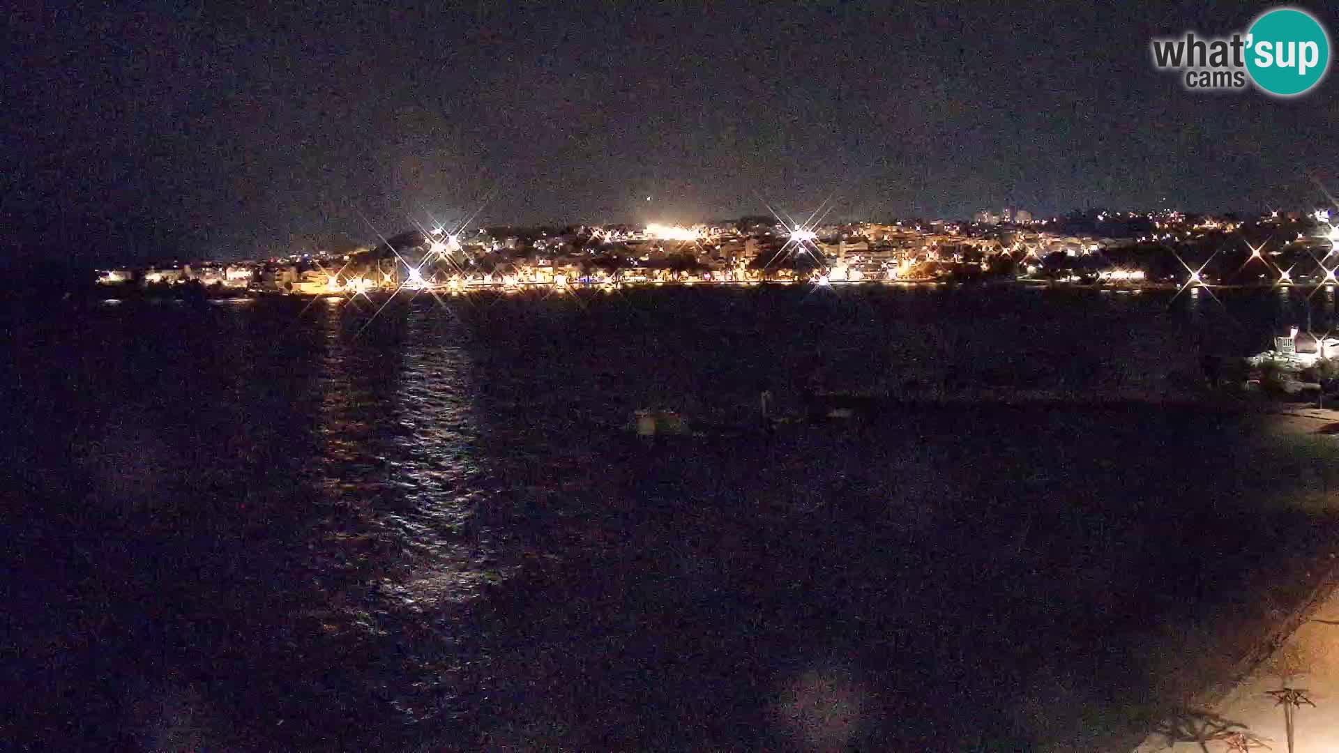 Podstrana Beach Webcam – Live View from Hotel Split