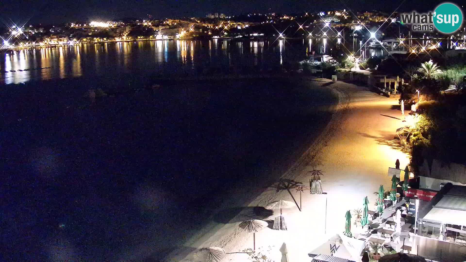 Web kamera Plaža Podstrana – Pogled uživo