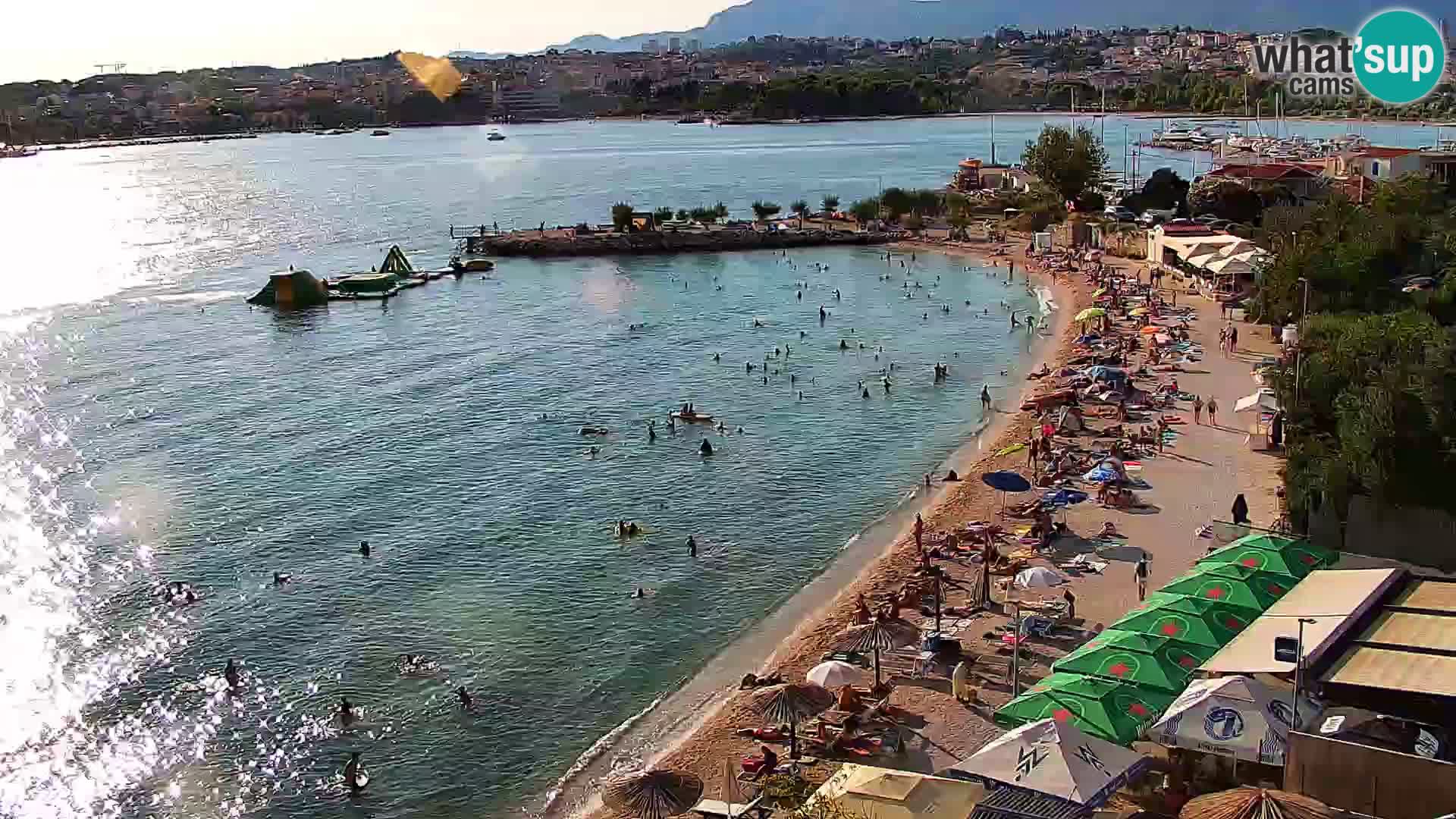 Podstrana Strand Webcam – Liveblick vom Hotel Split
