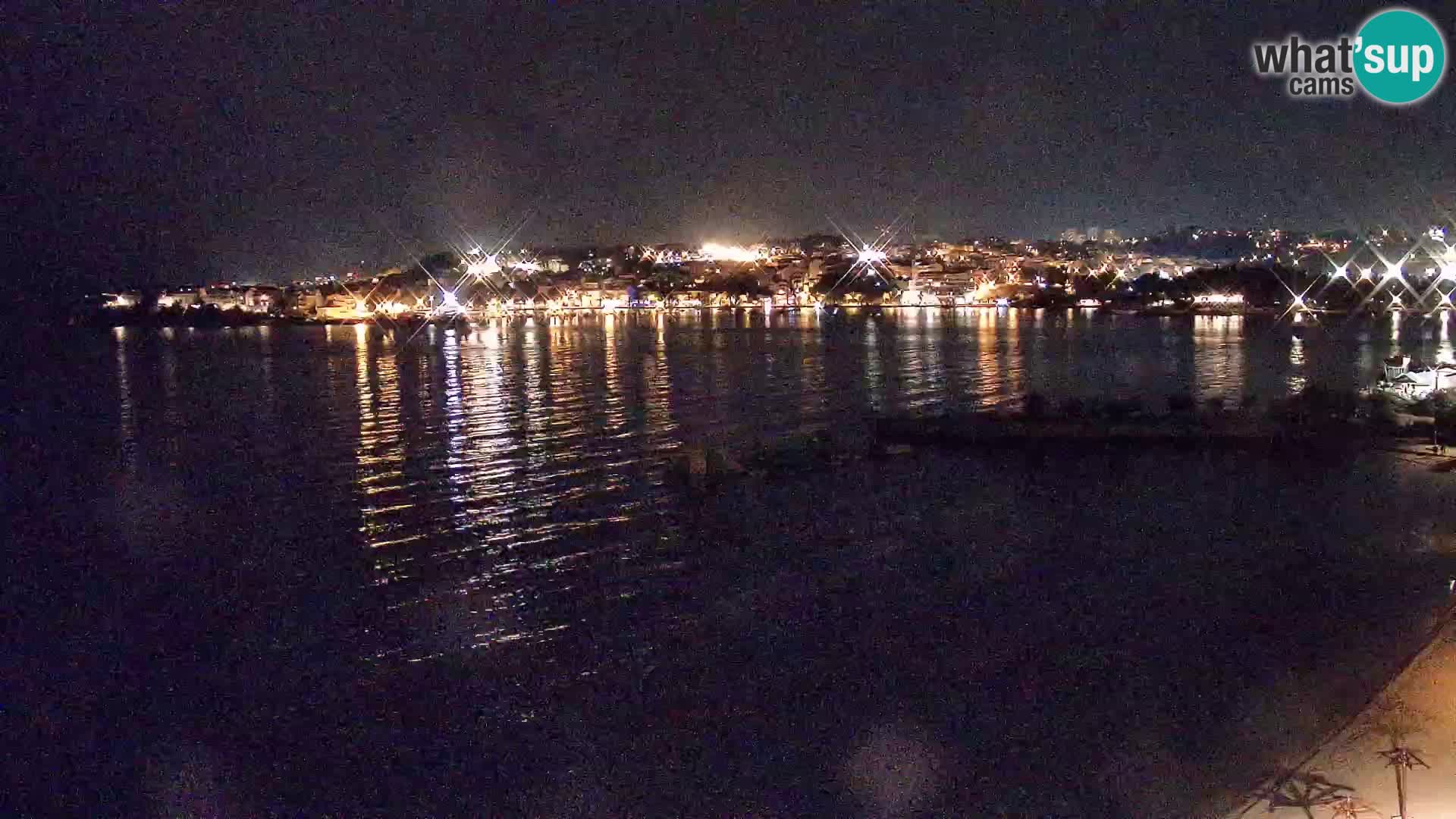 Web kamera Plaža Podstrana – Pogled uživo